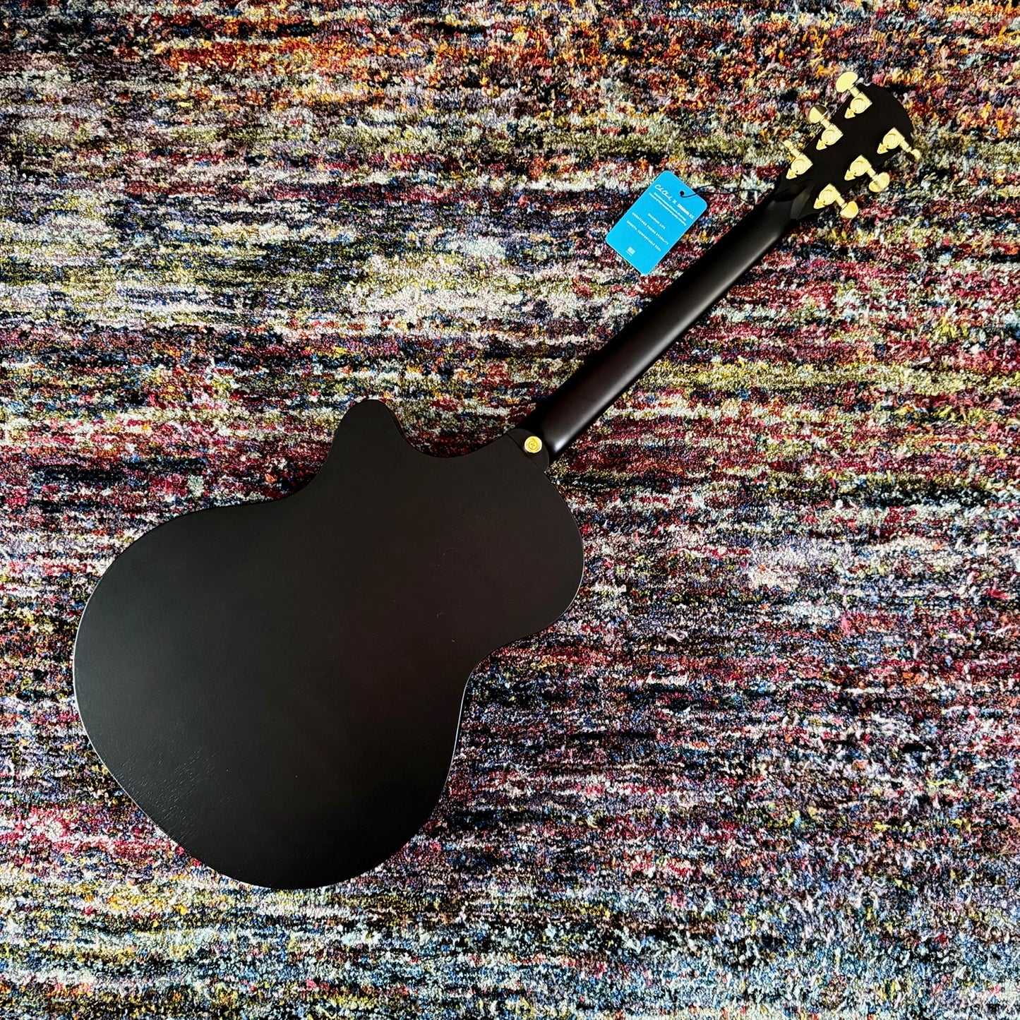 Cole Clark TL2EC Thinline True Hybrid, Blackwood,  HSS, Black Satin [B-STOCK] (CCTL2EC-BLBL-HSS-BLK), with Original Hardshell Case