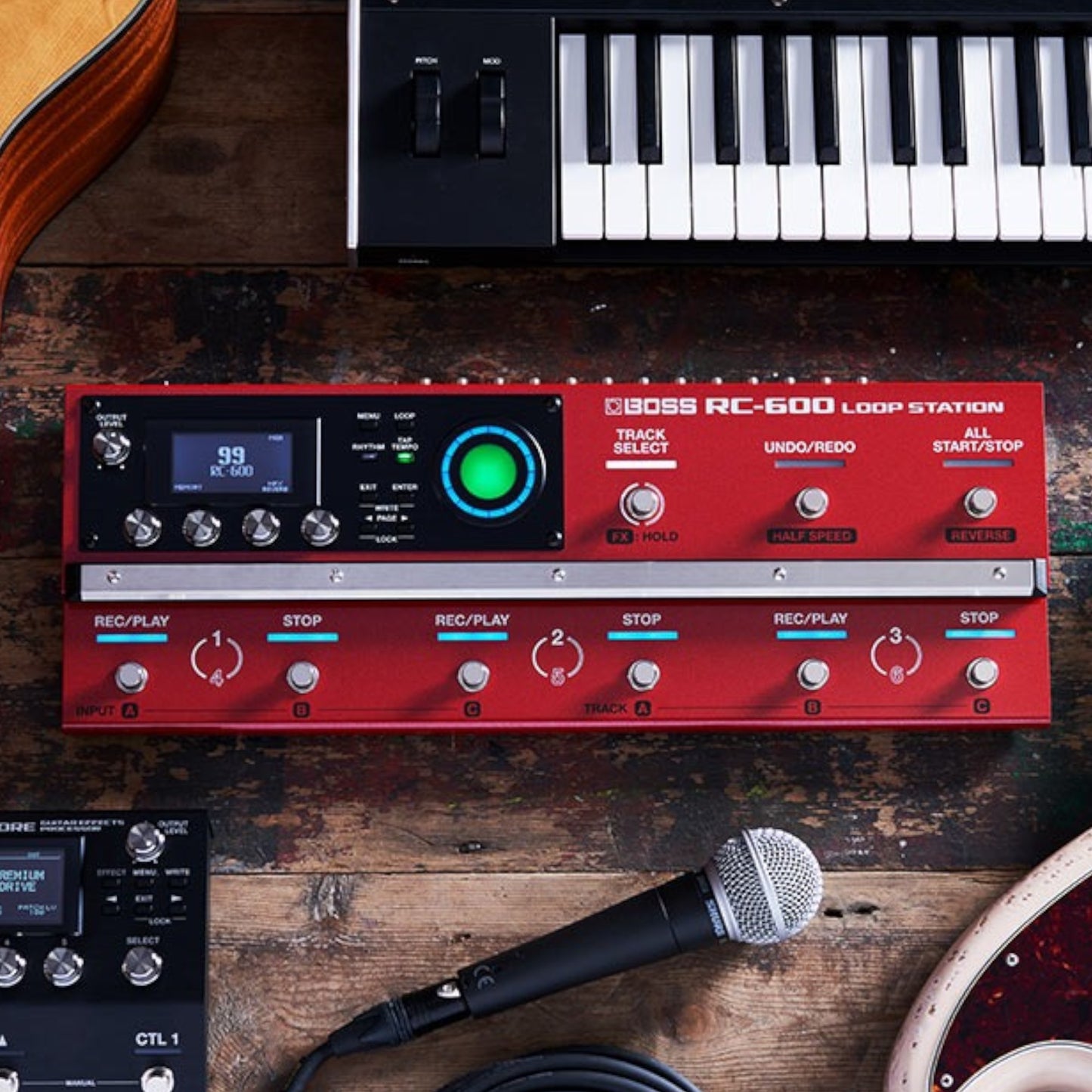 Boss RC-600 Loop Station Six Track Stereo Looping Workstation