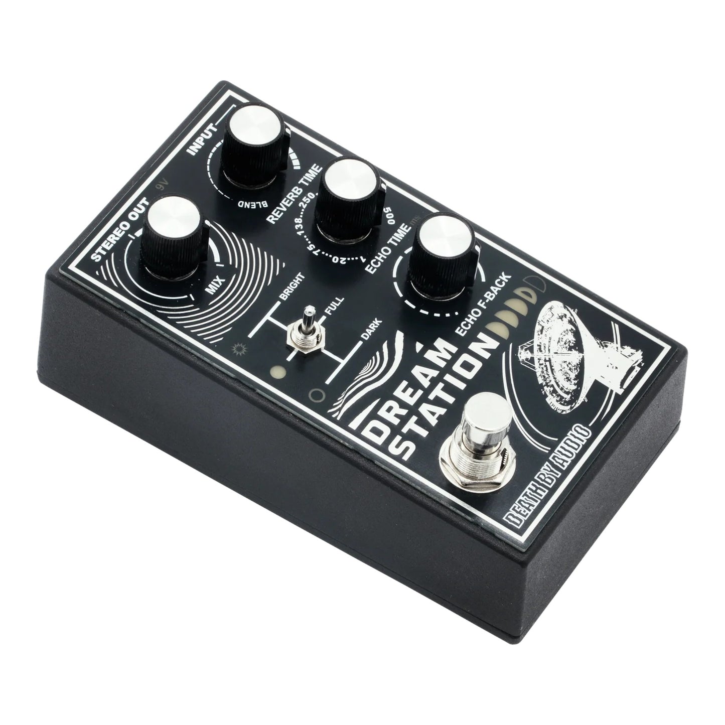 Death By Audio Dream Station Delay and Reverb Guitar Pedal