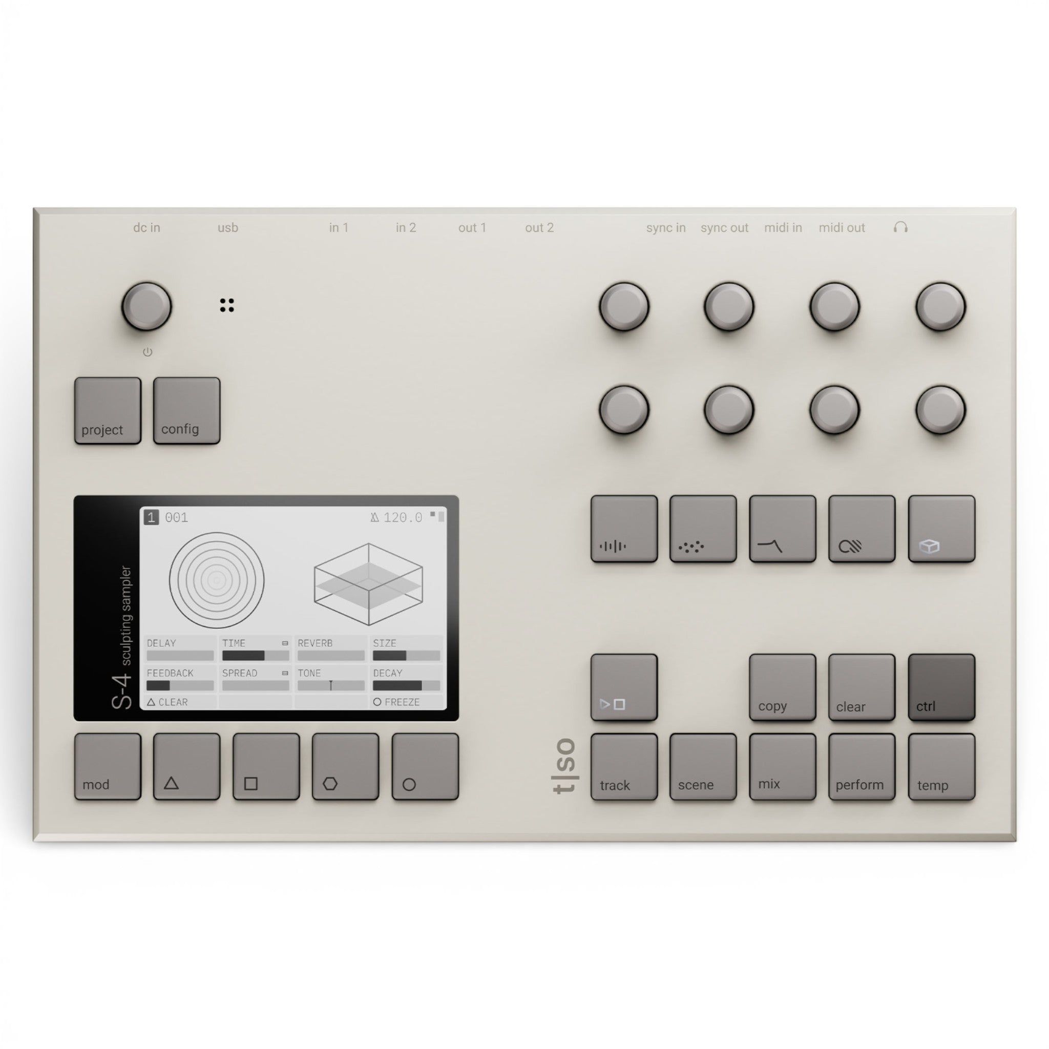Torso Electronics S4 Sculpting Sampler, White – Z String Music