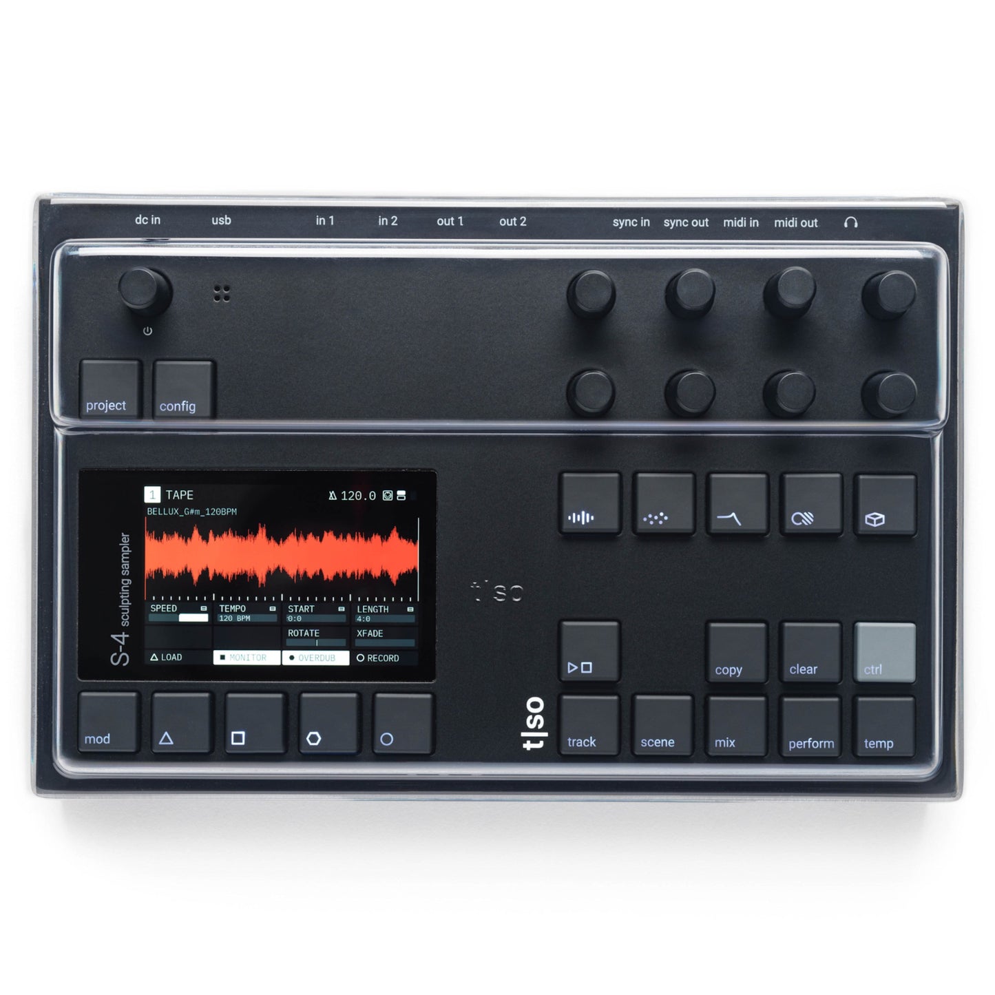 Torso Electronics S4PC Decksaver Protective Cover for S4 Sculpting Sampler