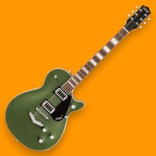 Gretsch G5220 Electromatic Jet BT Single-Cut Electric Guitar, Laurel Fingerboard, Olive Metallic [USED-MINT]