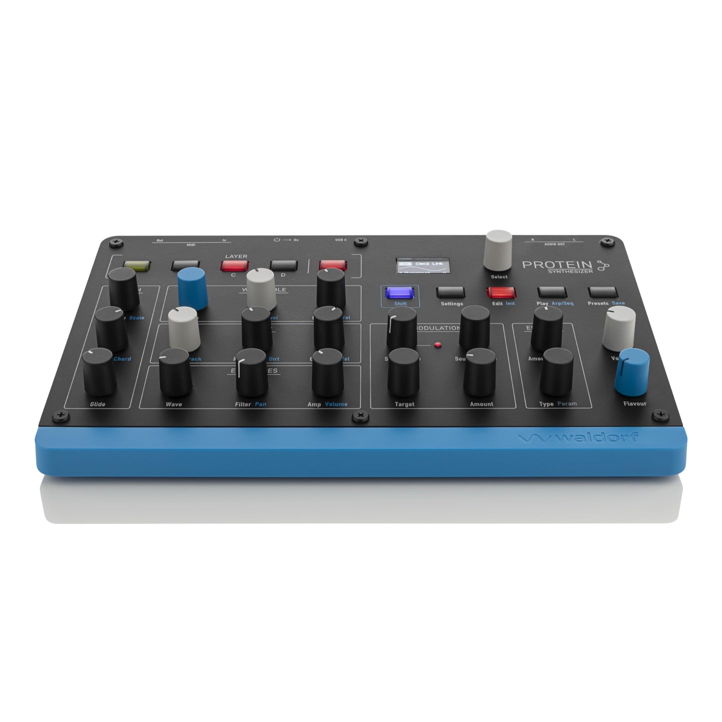 Waldorf Protein Compact Wavetable Synthesizer