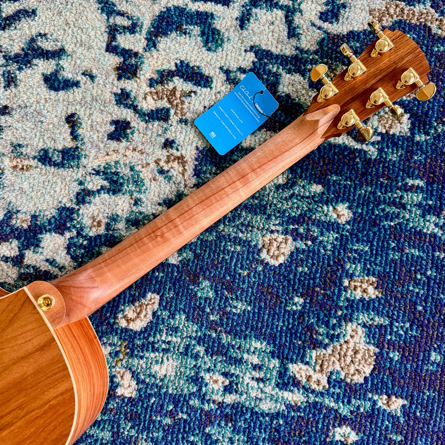 Cole Clark RAN2EC-NNR Recording Grand Auditorium Acoustic-Electric Guitar All AA Narra, Rosewood Fretboard and Bridge,  SNRW369 [NAMM Showcase Instrument]