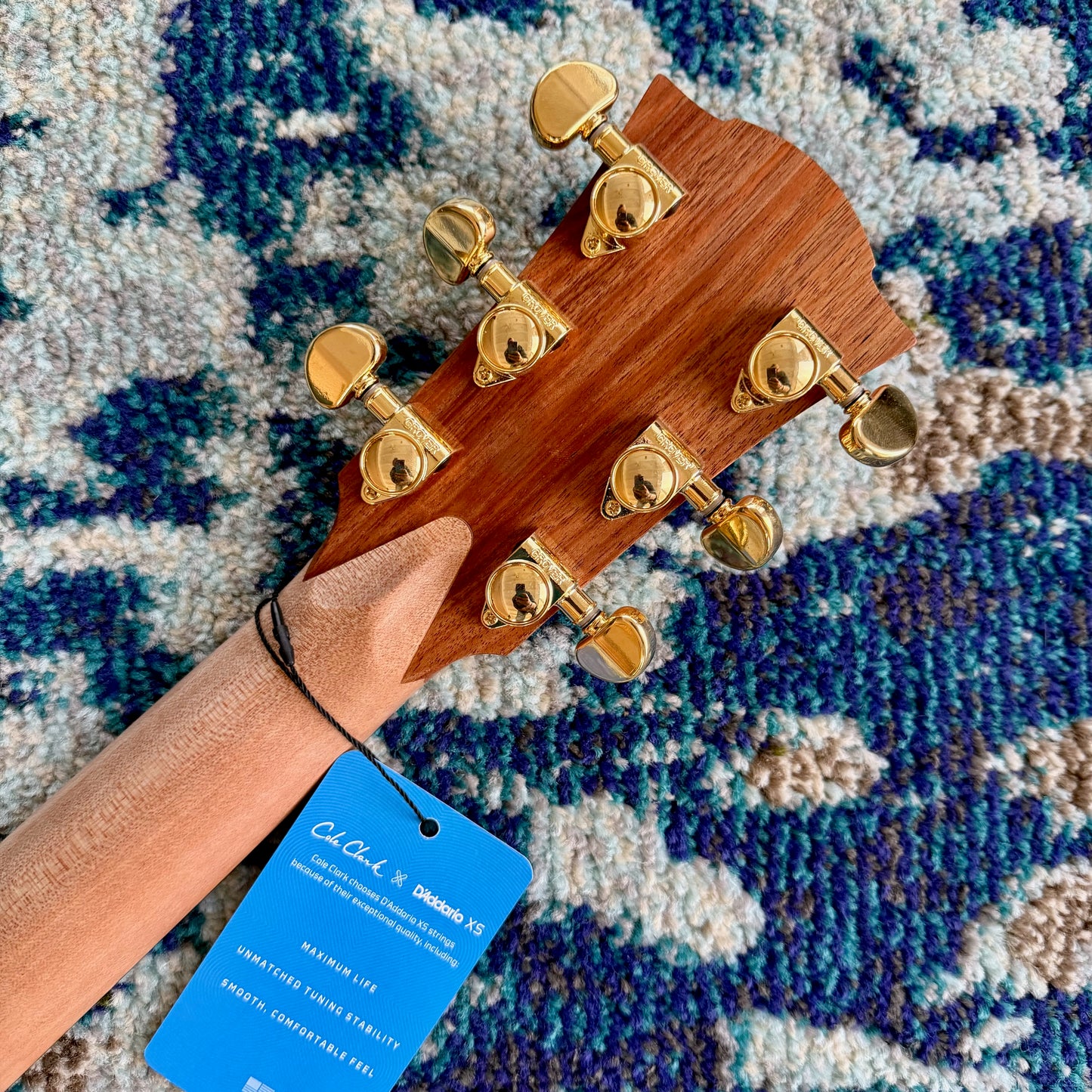 Cole Clark FL2EC-BBR Touring Series Dreadnought Acoustic-Electric Guitar, AA Australian Bunya Face, Blackwood Body and Sides, Rosewood Fretboard and Bridge SNRW39498  [NAMM Showcase]