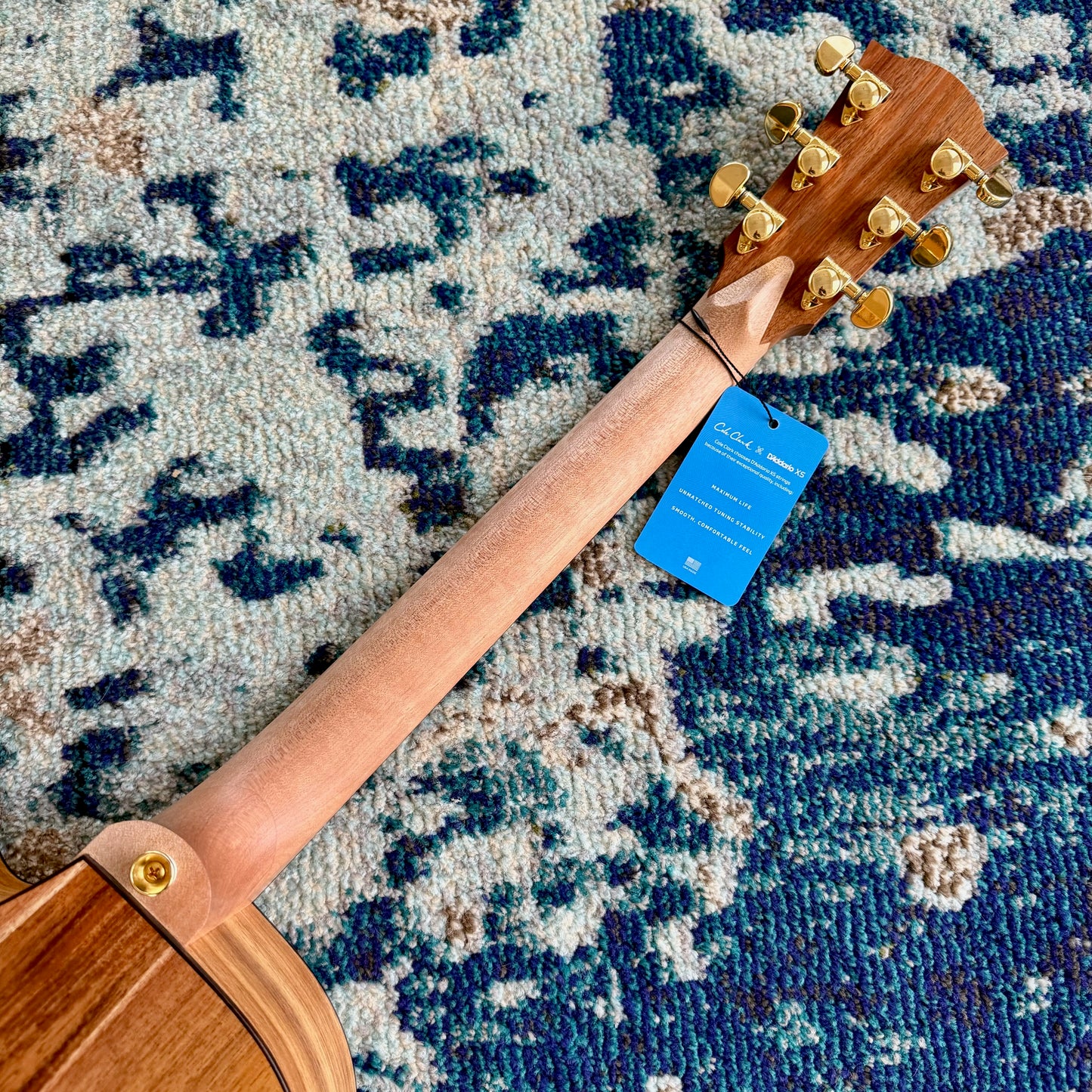 Cole Clark FL2EC-BBR Touring Series Dreadnought Acoustic-Electric Guitar, AA Australian Bunya Face, Blackwood Body and Sides, Rosewood Fretboard and Bridge SNRW39498  [NAMM Showcase]