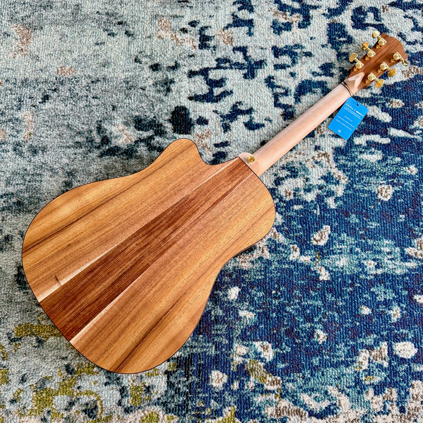 Cole Clark FL2EC-BBR Touring Series Dreadnought Acoustic-Electric Guitar, AA Australian Bunya Face, Blackwood Body and Sides, Rosewood Fretboard and Bridge SNRW39498  [NAMM Showcase]