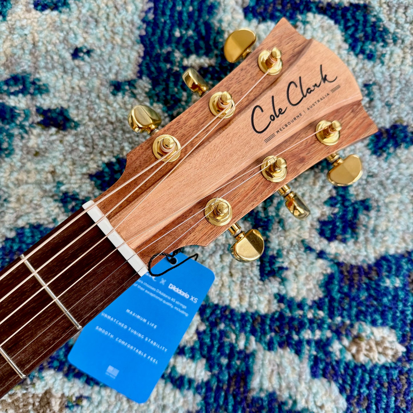 Cole Clark FL2EC-BBR Touring Series Dreadnought Acoustic-Electric Guitar, AA Australian Bunya Face, Blackwood Body and Sides, Rosewood Fretboard and Bridge SNRW39498  [NAMM Showcase]