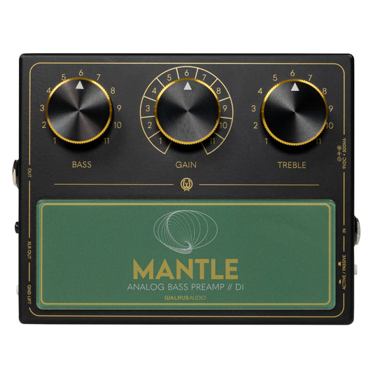 Walrus Audio Mantle Studio Bass Preamp and DI