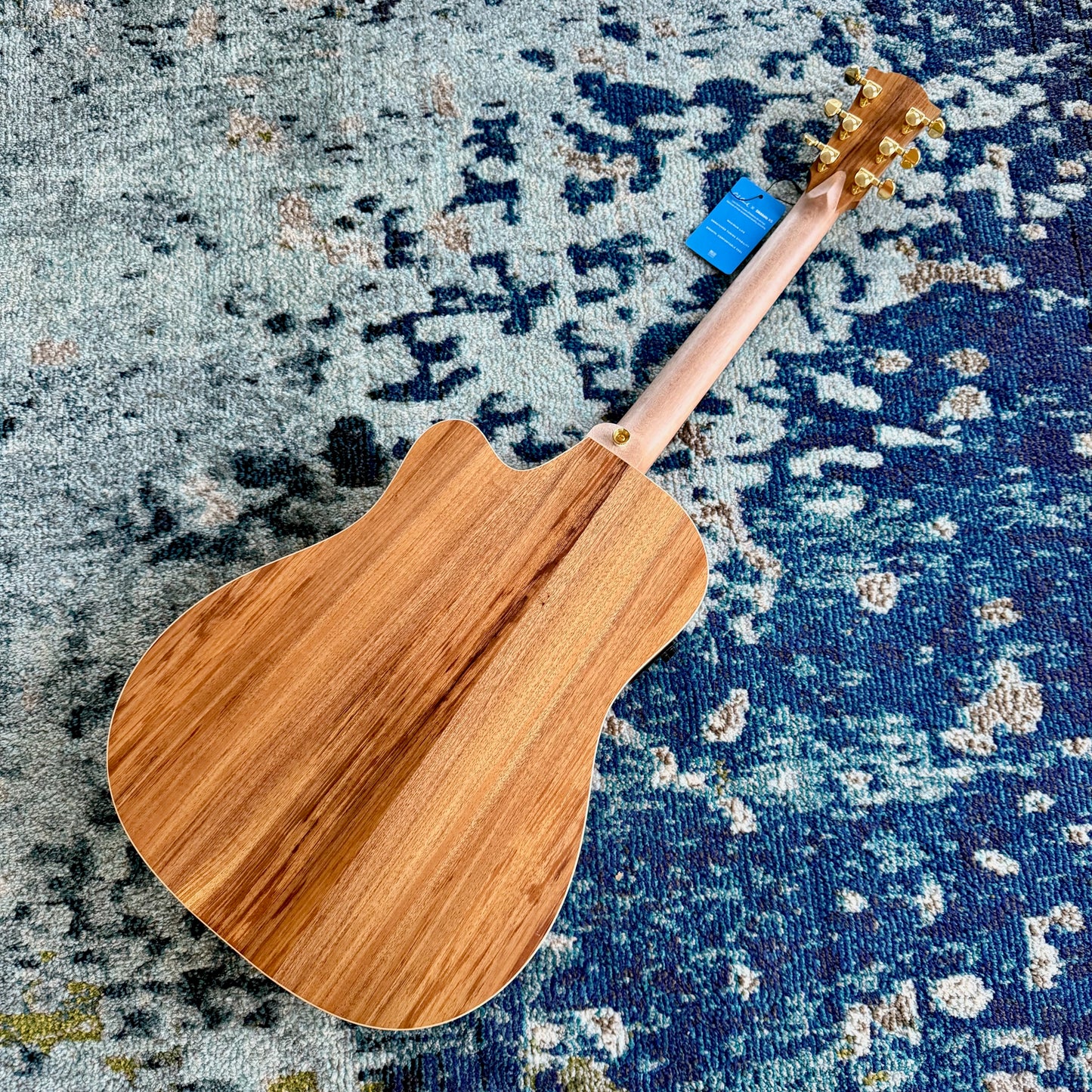 Cole Clark FL2EC-BLBLR Touring Series Dreadnought Acoustic-Electric Guitar, All AA Australian Blackwood with Rosewood Fretboard and Bridge SNRW39534 [NAMM Showcase]