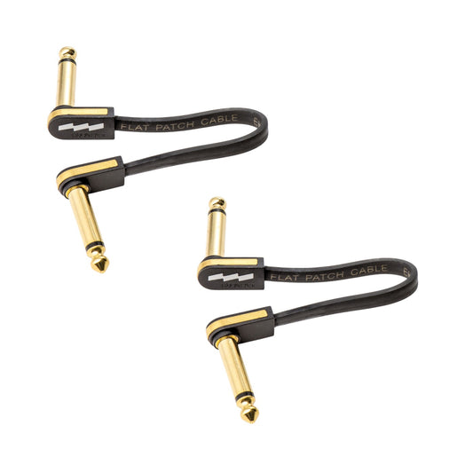 EBS PG-10 Flat Patch Cable Premium Gold 10 cm 2-PACK