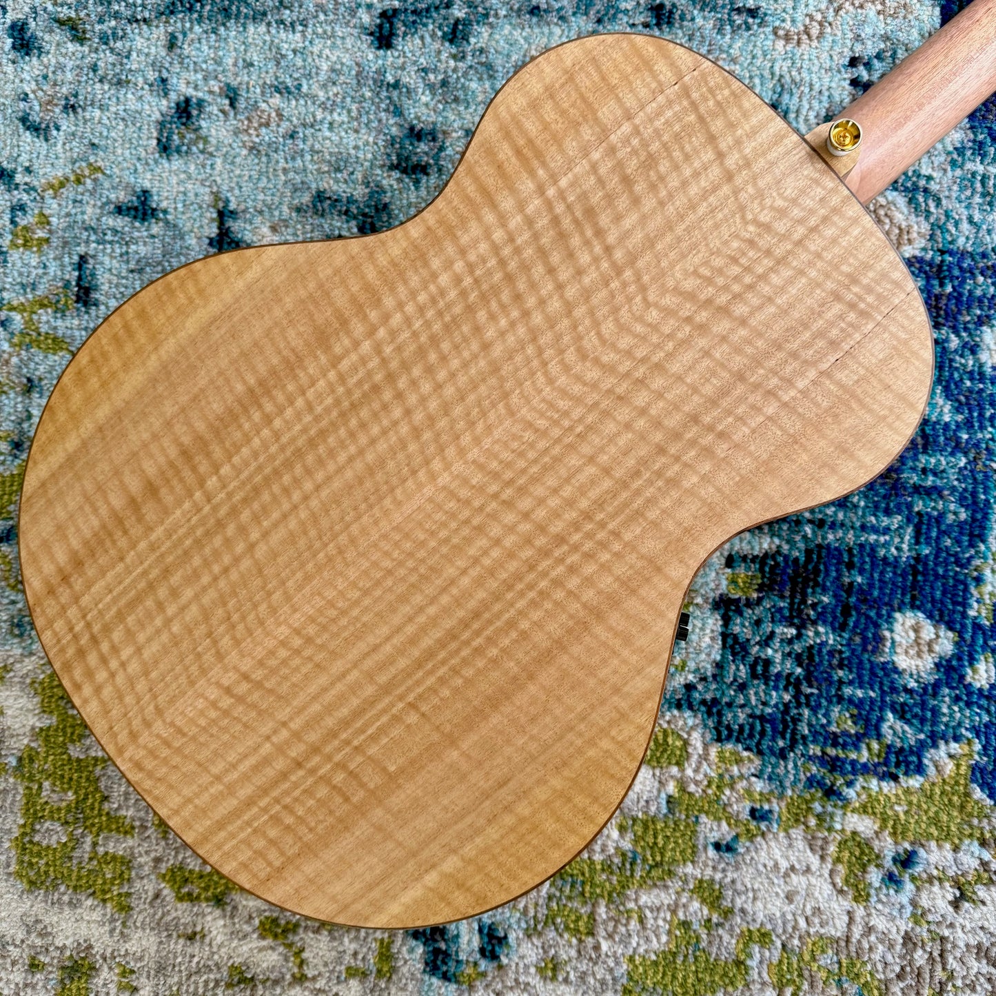 Cole Clark AN3E-ASMA Touring Series Grand Auditorium Acoustic-Electric Guitar, AAA Adirondack Spruce Top, AAA Mountain Ash Back and Sides, Gorgeous Flaming SN13821, Made in Australia [NAMM Showcase]