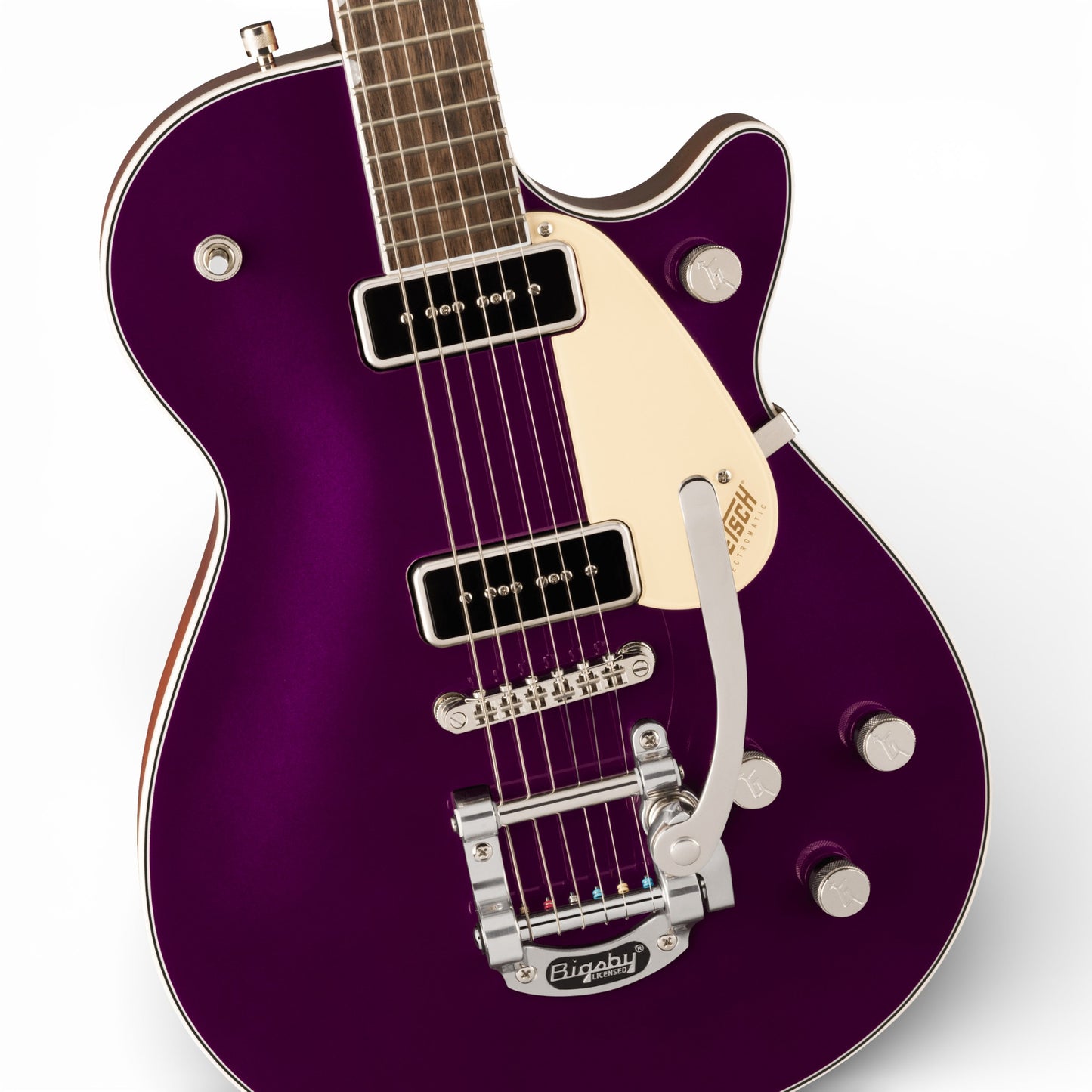 Gretsch G5210T-P90 Electromatic® Jet™ Two 90 Single-Cut Electric Guitar, Chambered Body with Bigsby® Tremolo, Amethyst (Purple, Violet)