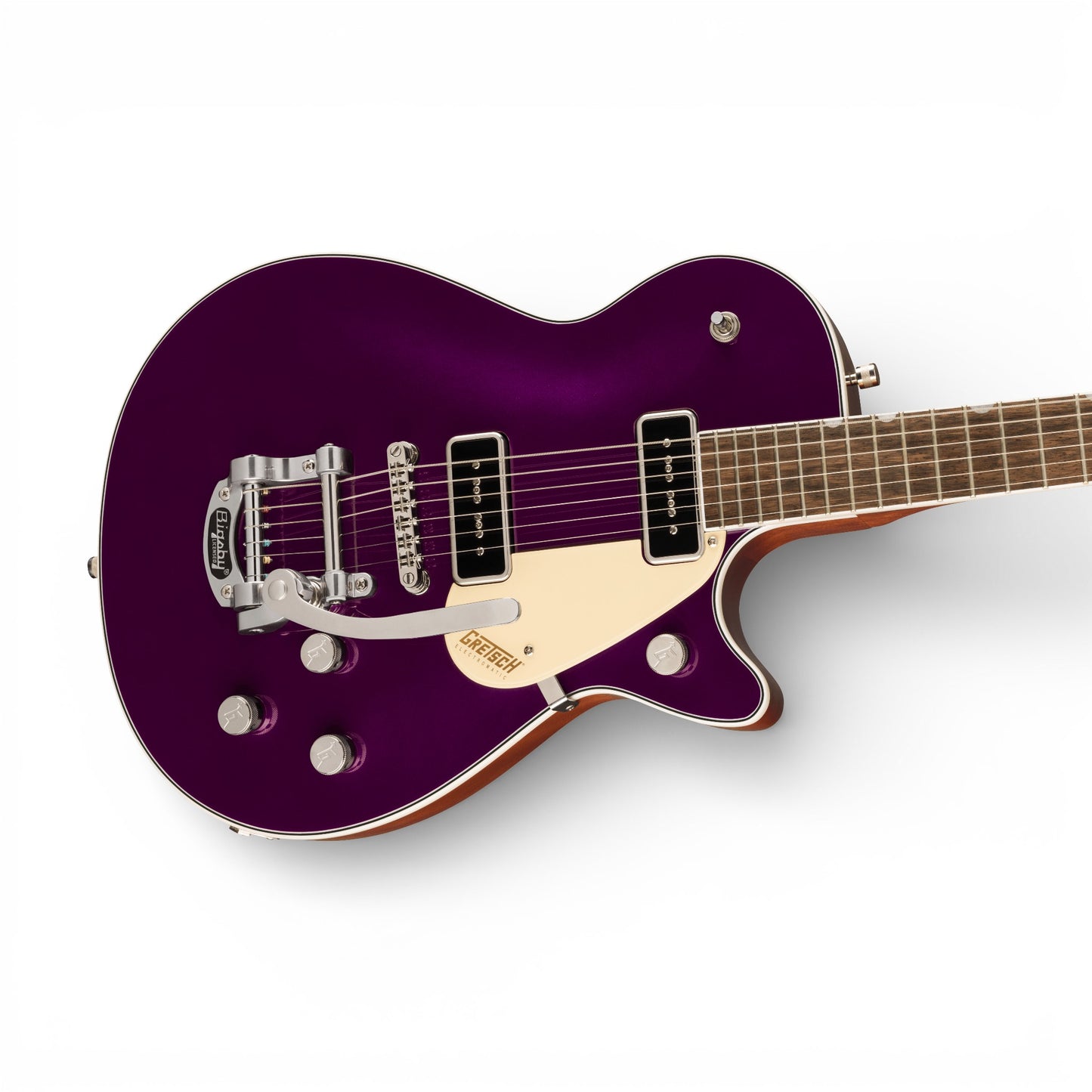 Gretsch G5210T-P90 Electromatic® Jet™ Two 90 Single-Cut Electric Guitar, Chambered Body with Bigsby® Tremolo, Amethyst (Purple, Violet)