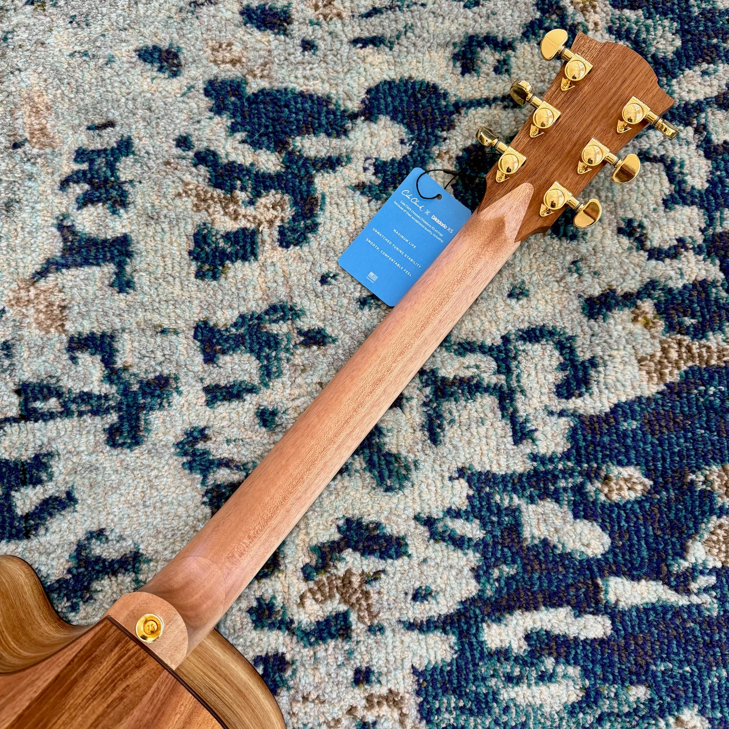 Cole Clark FL2EC-RDBLR-JAMIESON Anniversary Edition Touring Series Dreadnought Acoustic-Electric Guitar, AA Redwood Top, AA Australian Blackwood Body and Sides, Rosewood Fretboard and Bridge, SN39602 [NAMM Showcase]