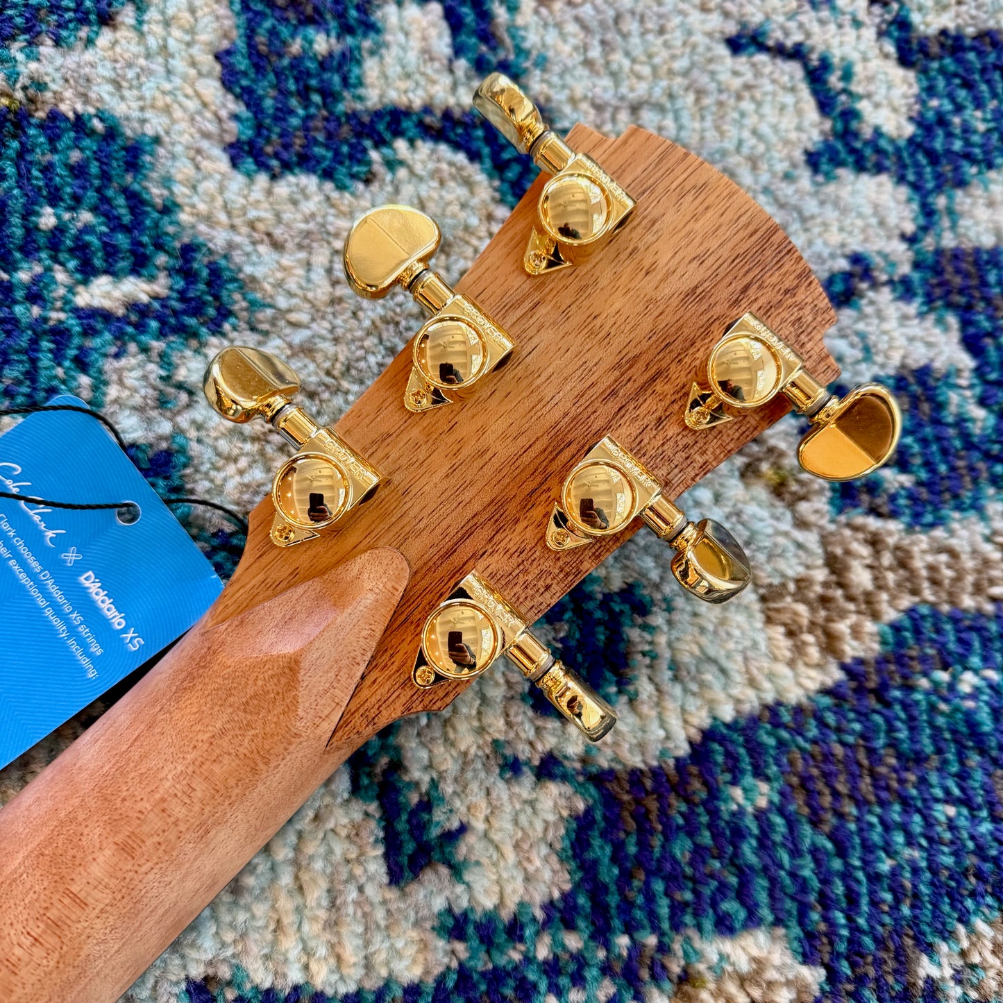Cole Clark AN2EC-RRE Recording Series Acoustic-Electric Guitar, All AA Rosewood with Ebony Fretboard and Bridge, SNEB308 [NAMM Showcase]