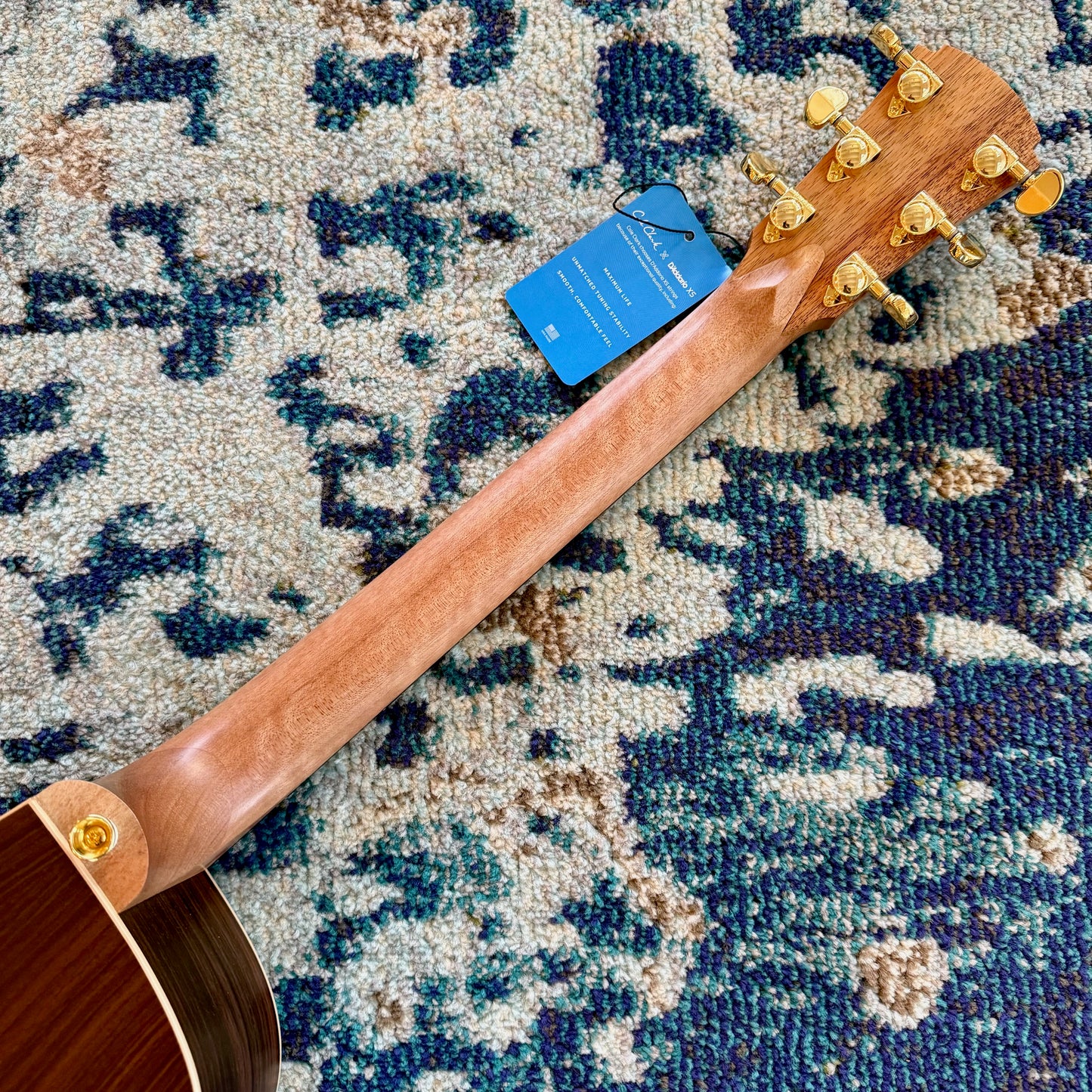 Cole Clark AN2EC-RRE Recording Series Acoustic-Electric Guitar, All AA Rosewood with Ebony Fretboard and Bridge, SNEB308 [NAMM Showcase]