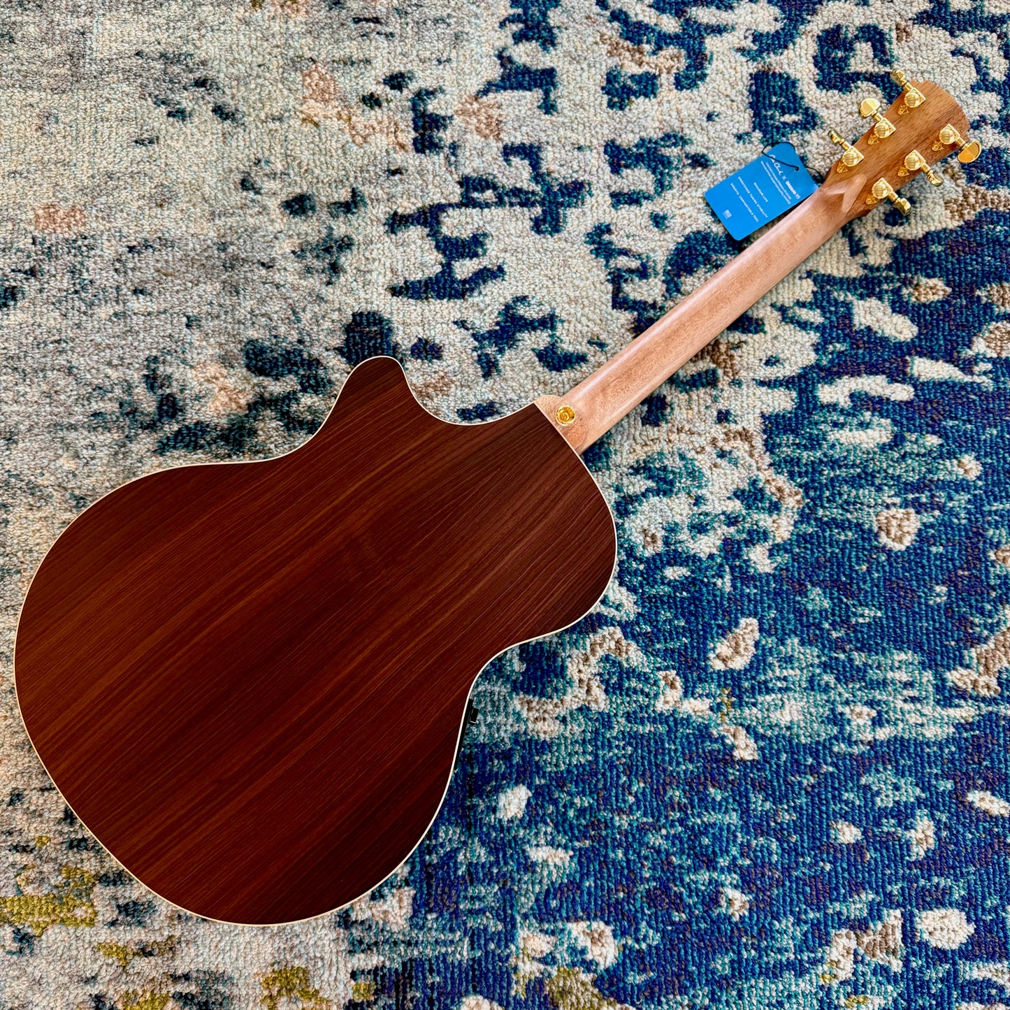 Cole Clark AN2EC-RRE Recording Series Acoustic-Electric Guitar, All AA Rosewood with Ebony Fretboard and Bridge, SNEB308 [NAMM Showcase]