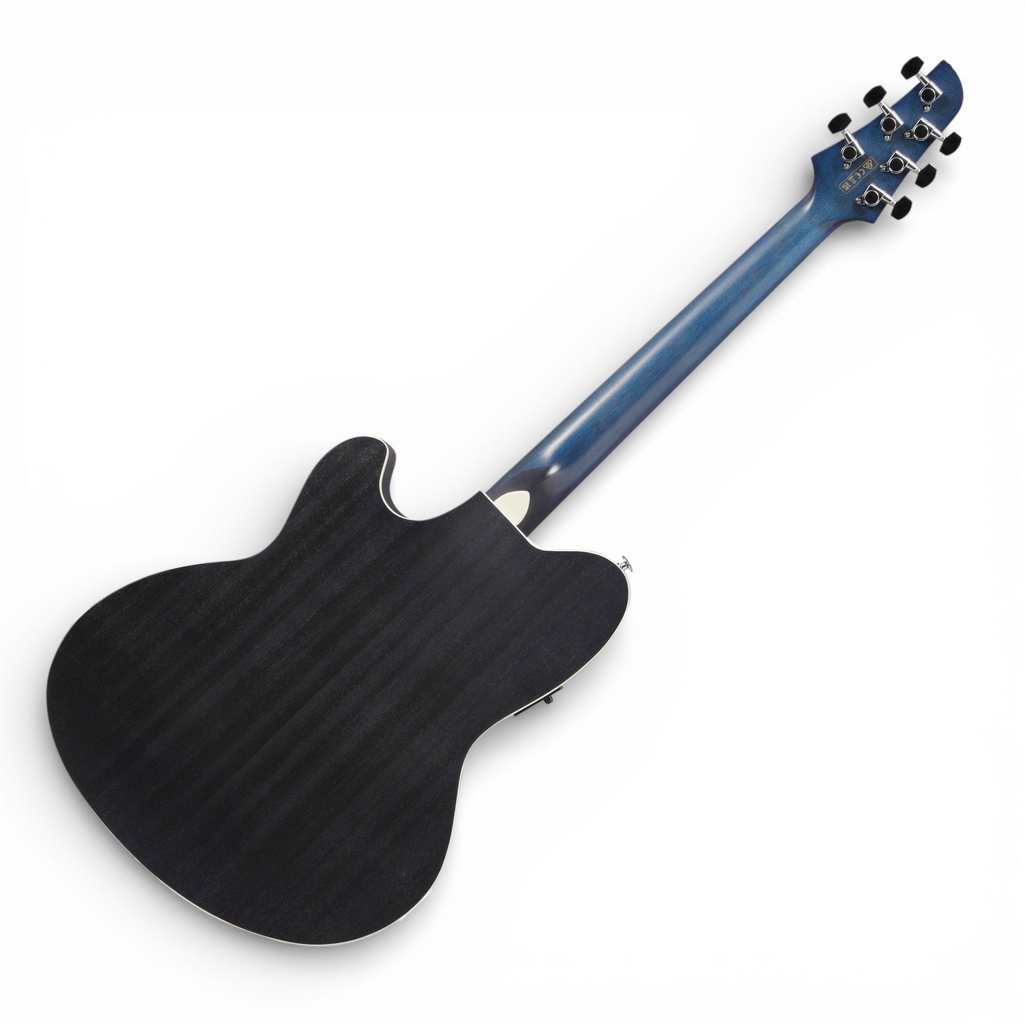 Ibanez TCM50FMODB TALMAN Acoustic-Electric Guitar, Open Pore Denim Blue