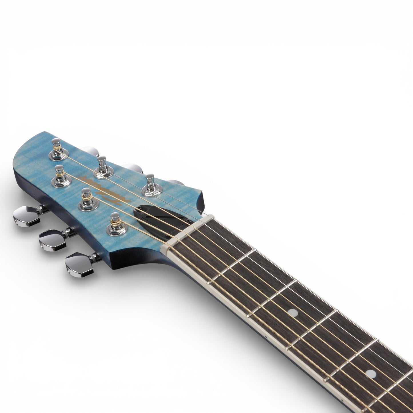 Ibanez TCM50FMODB TALMAN Acoustic-Electric Guitar, Open Pore Denim Blue