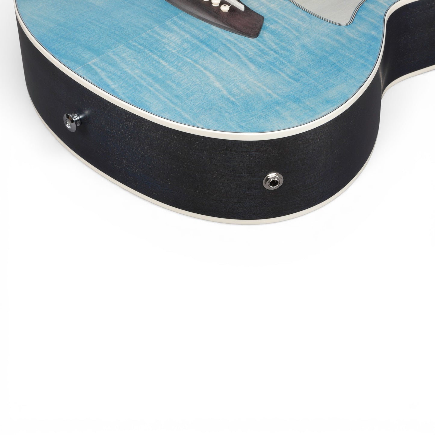 Ibanez TCM50FMODB TALMAN Acoustic-Electric Guitar, Open Pore Denim Blue