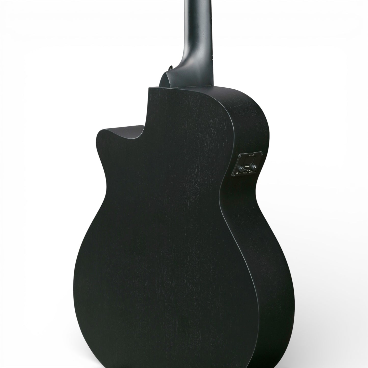 Ibanez AEG1221BOT AEG Series 12-String Acoustic-Electric Guitar, Black Out