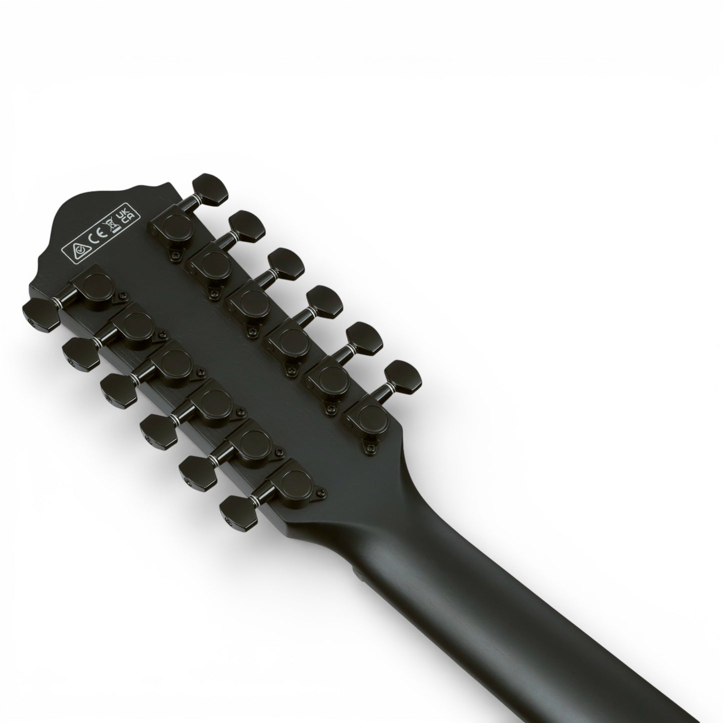 Ibanez AEG1221BOT AEG Series 12-String Acoustic-Electric Guitar, Black Out