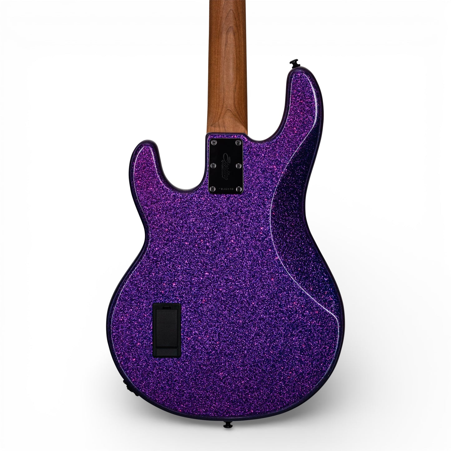 Sterling by Music Man SBMM ST-RAY34-PSK-R2 RAY34 Stingray 4-String Bass, Purple Sparkle