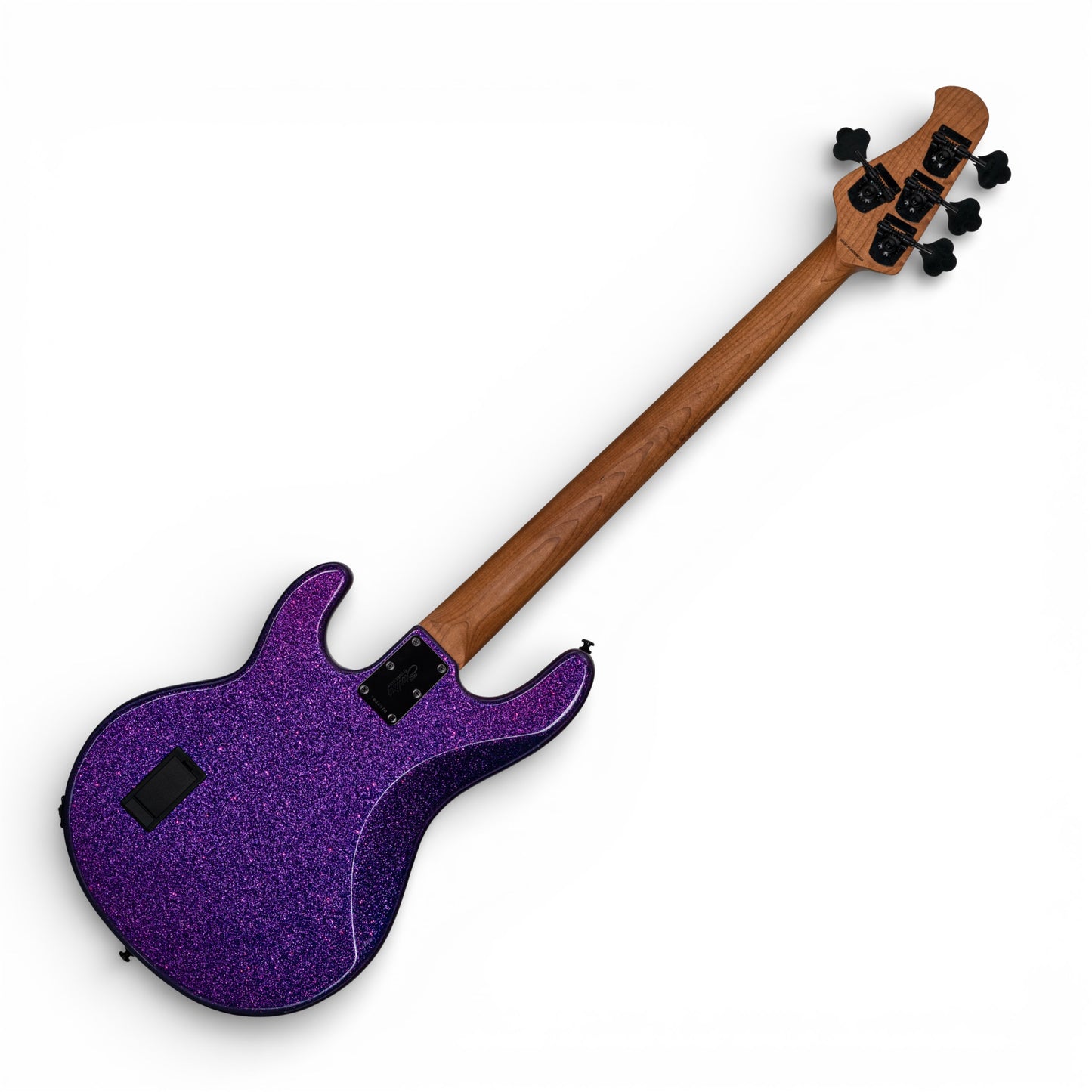 Sterling by Music Man SBMM ST-RAY34-PSK-R2 RAY34 Stingray 4-String Bass, Purple Sparkle