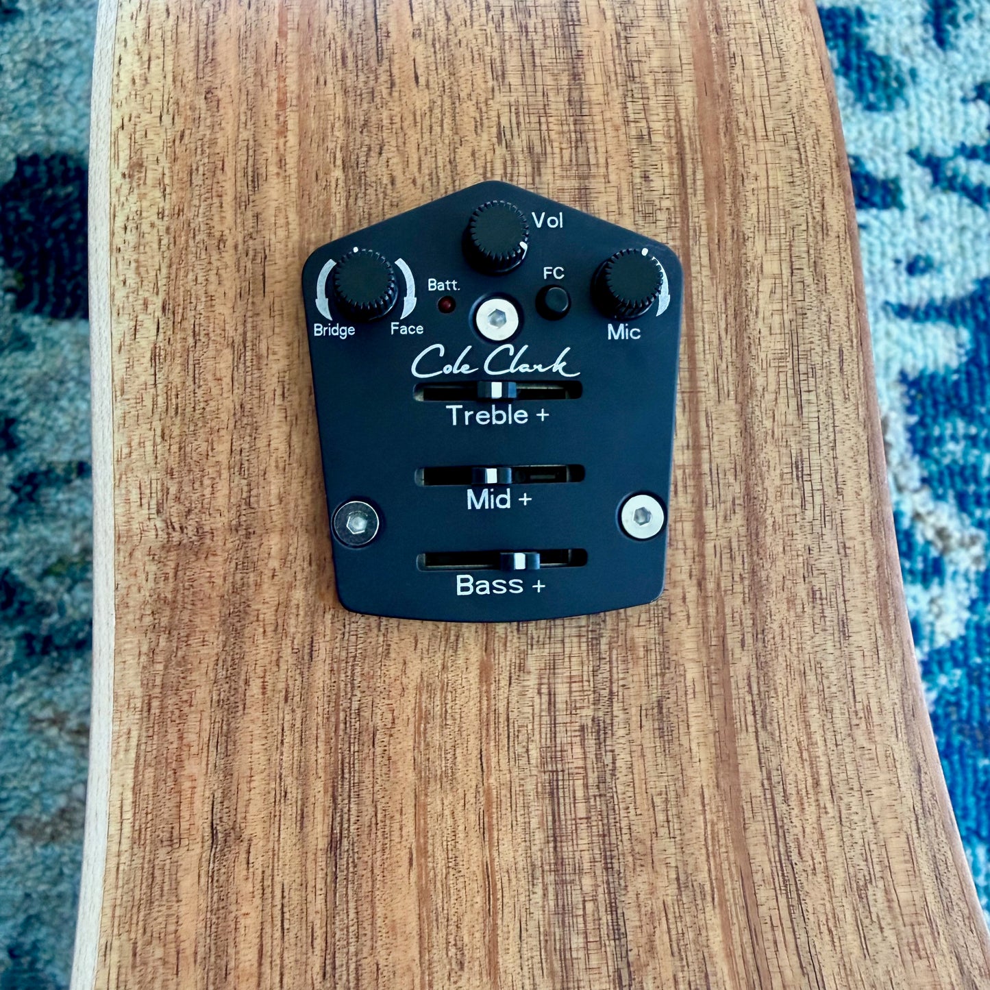 Cole Clark FL2EC-LH-RDBL Dreadnought Lefthanded (Lefty) Acoustic-Electric Guitar, AA Redwood Top, AA Australian Blackwood Body and Sides, SN42521 [NAMM Showcase]