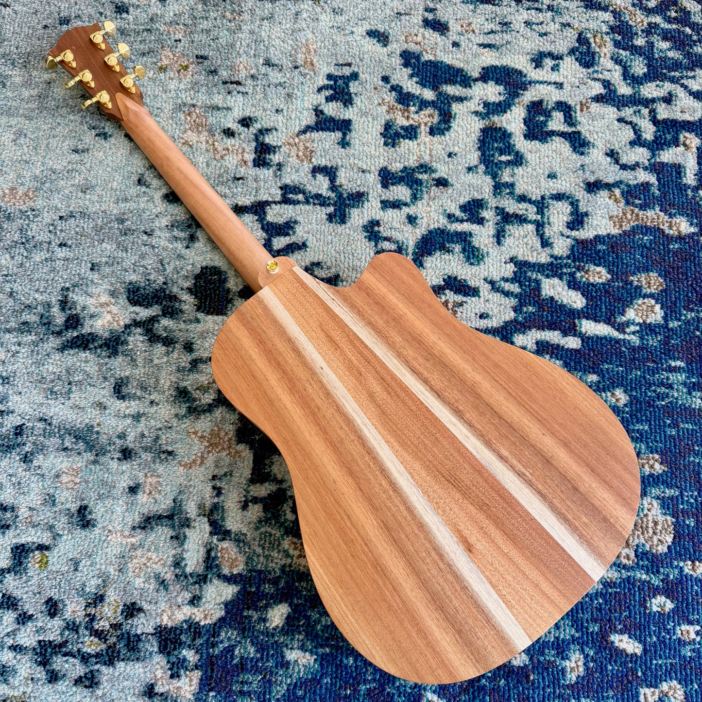 Cole Clark FL2EC-LH-RDBL Dreadnought Lefthanded (Lefty) Acoustic-Electric Guitar, AA Redwood Top, AA Australian Blackwood Body and Sides, SN42521 [NAMM Showcase]