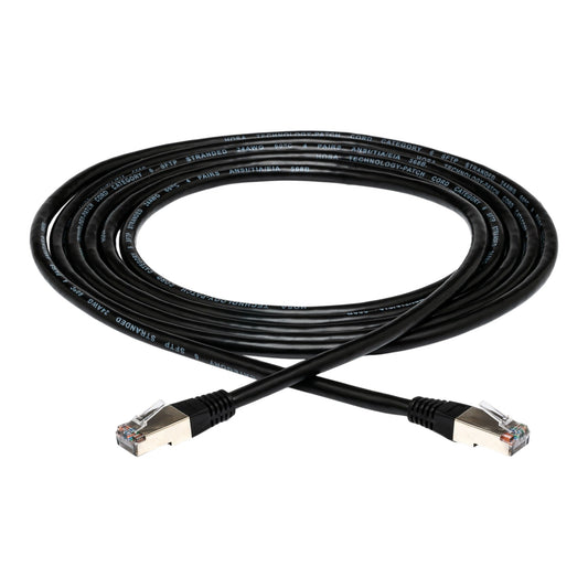HOSA CAT-625BK Cat 6 Ethernet Cable, Black