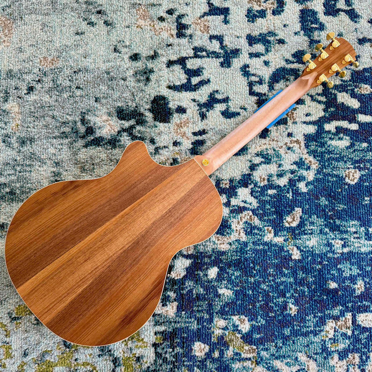 Cole Clark AN2EC-BLBLR Grand Auditorium Acoustic-Electric Guitar, AA Australian Blackwood Top and Sides, Rosewood Fretboard and Bridge, SNRW11321 [NAMM Showcase]