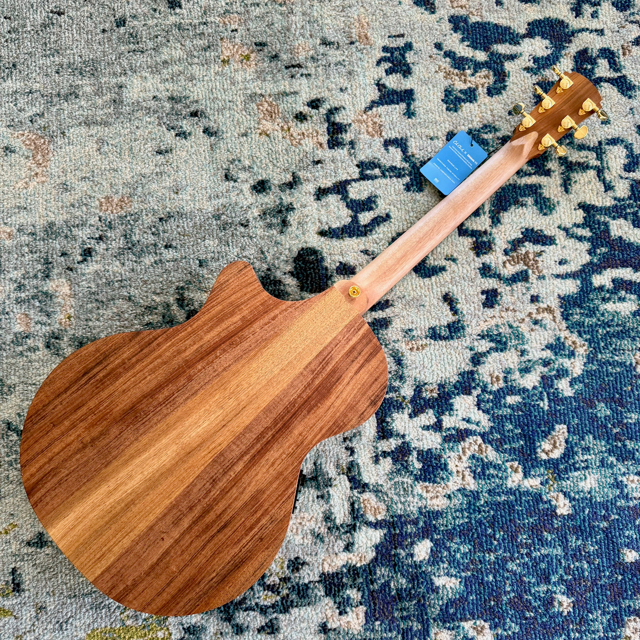 Cole Clark AN2EC-BBR Grand Auditorium Acoustic-Electric Guitar AA Australian Bunya Top with AA Blackwood Sides, Rosewood Fretboard and Bridge,  SNRW10886 [NAMM Showcase]