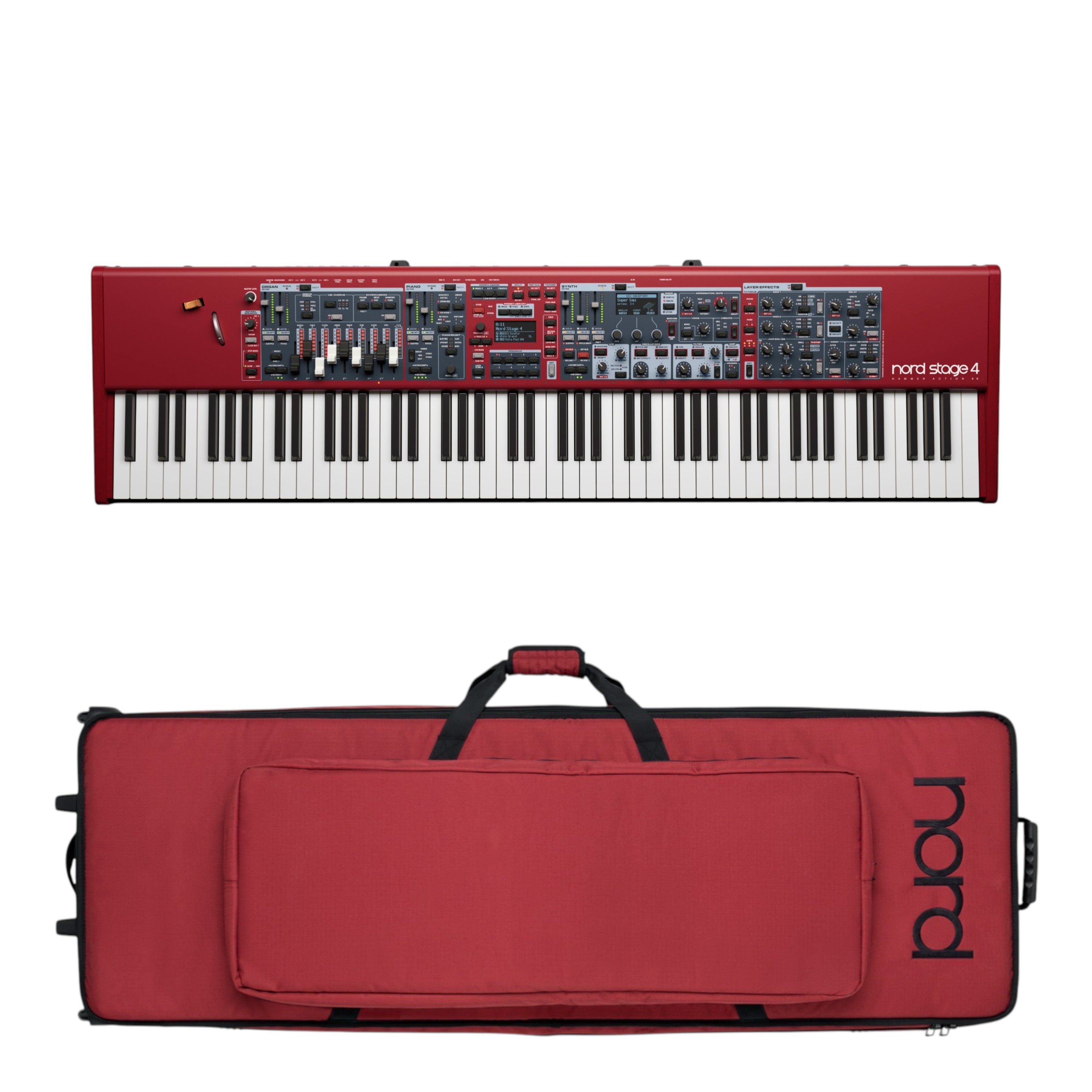 Nord Stage 4 88 Key Stage Keyboard Weighted Triple Sensor Keybed + GB8 ...