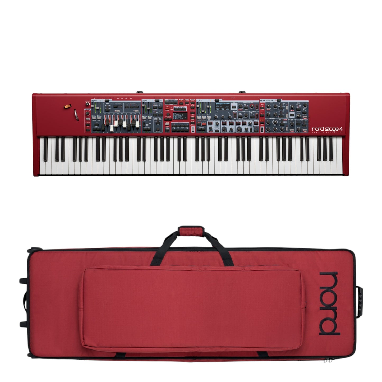 Nord Stage 4 88 Key Stage Keyboard Weighted Triple Sensor Keybed + GB88 Bag Bundle