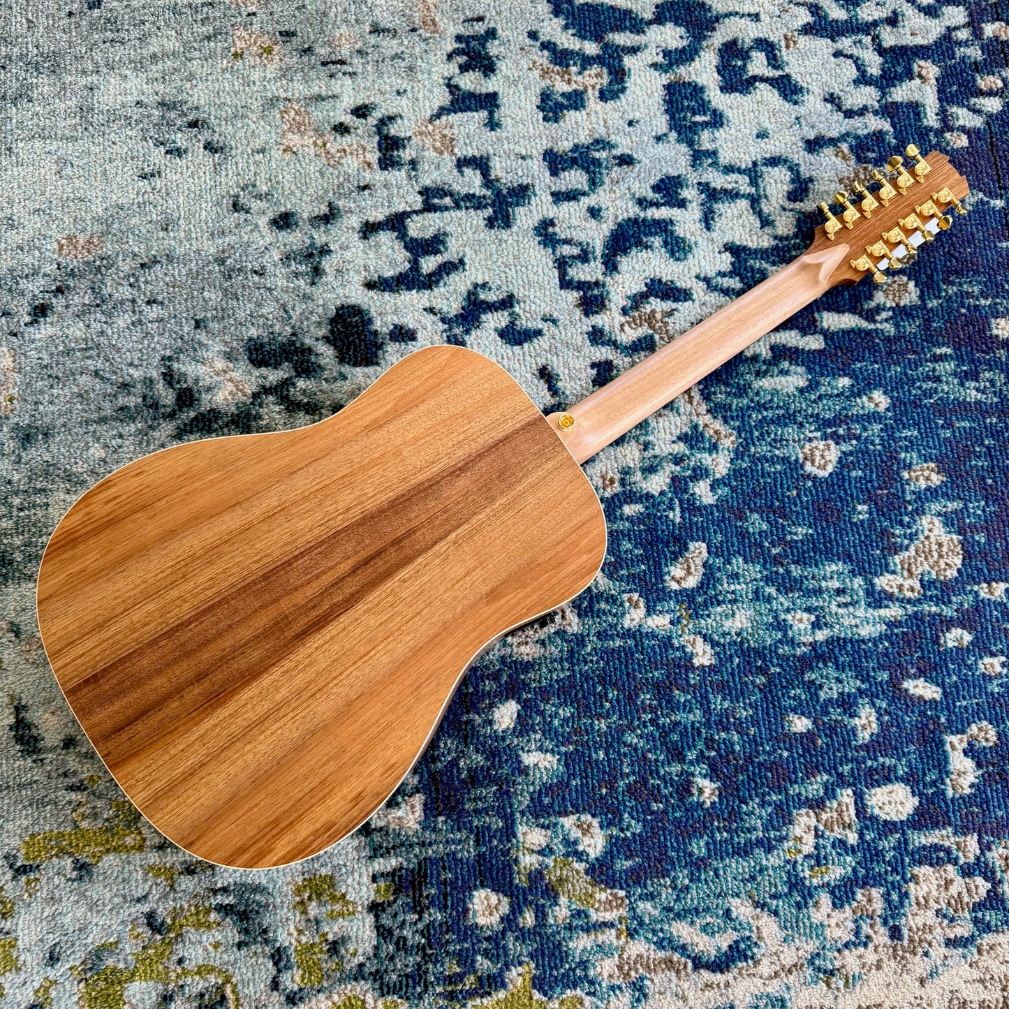 Cole Clark FL2E-12-BLBLR 12-String Dreadnought Acoustic-Electric Guitar, All AA Australian Blackwood with Rosewood Fretboard and Bridge, SNRW39522 [NAMM Showcase]
