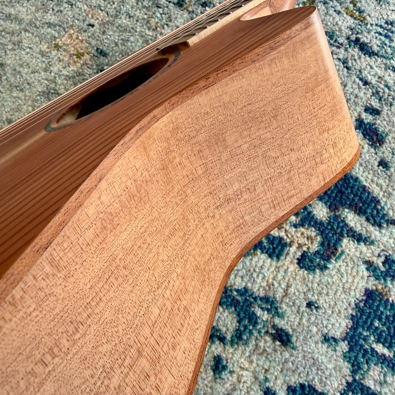 Cole Clark Studio AN1EC Grand Auditorium Acoustic Electric Guitar, Redwood Maple, SN2927 [NAMM Showcase]