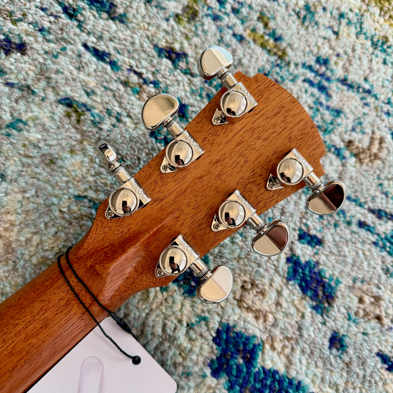 Cole Clark Studio AN1EC Grand Auditorium Acoustic Electric Guitar, Redwood Maple, SN2927 [NAMM Showcase]