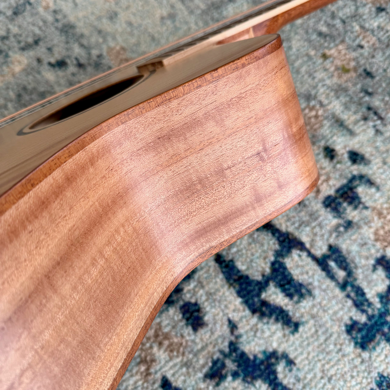 Cole Clark Studio AN1EC Grand Auditorium Acoustic-Electric Guitar, Bunya Maple, SN2506 [NAMM Showcase]