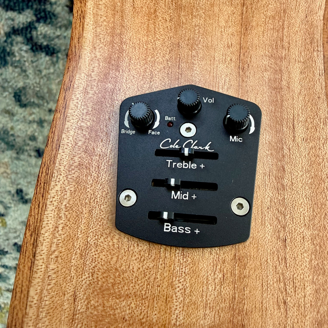 Cole Clark Studio AN1EC Grand Auditorium Acoustic-Electric Guitar, Bunya Maple, SN2506 [NAMM Showcase]