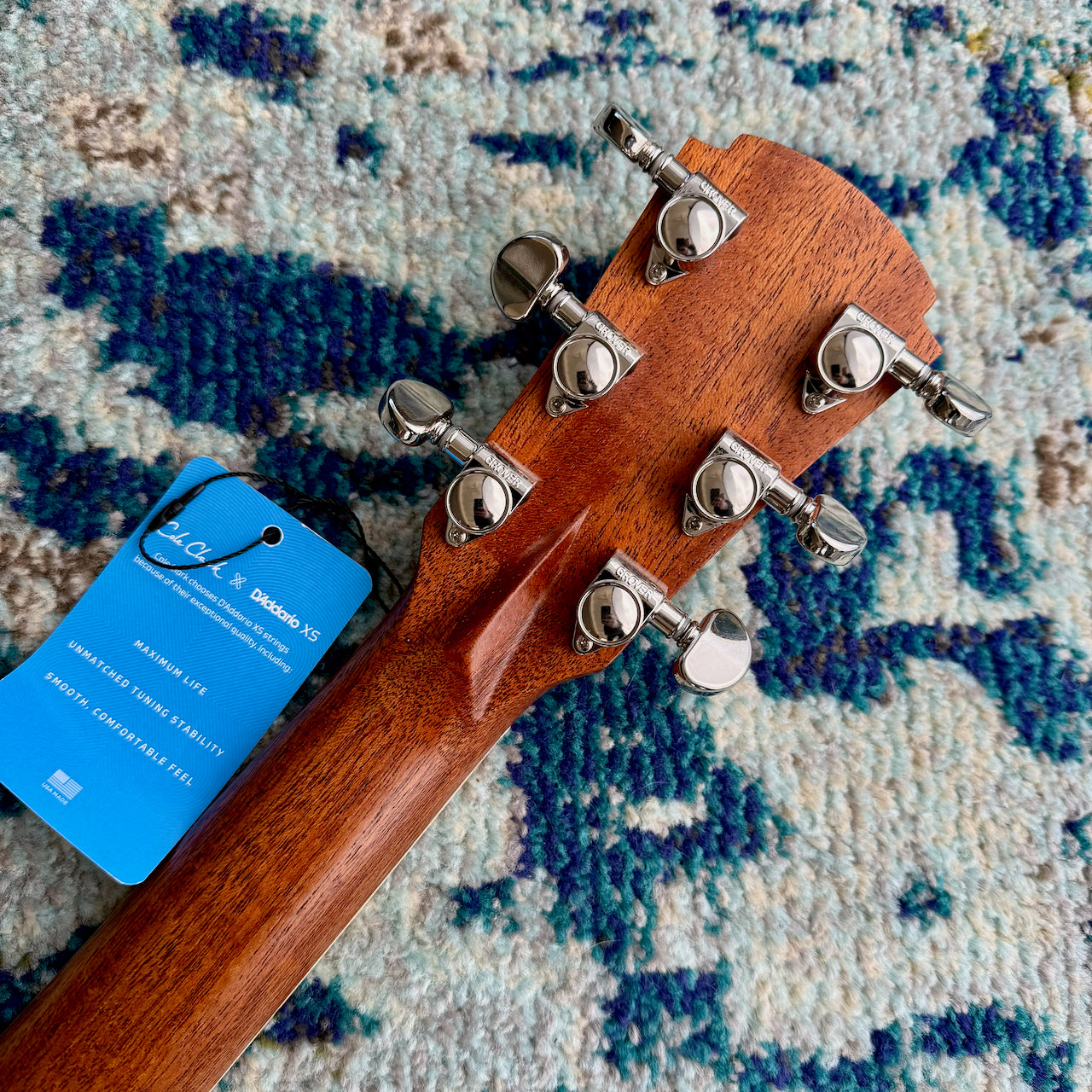 Cole Clark Studio AN1EC Grand Auditorium Acoustic-Electric Guitar, Bunya Maple, SN2506 [NAMM Showcase]