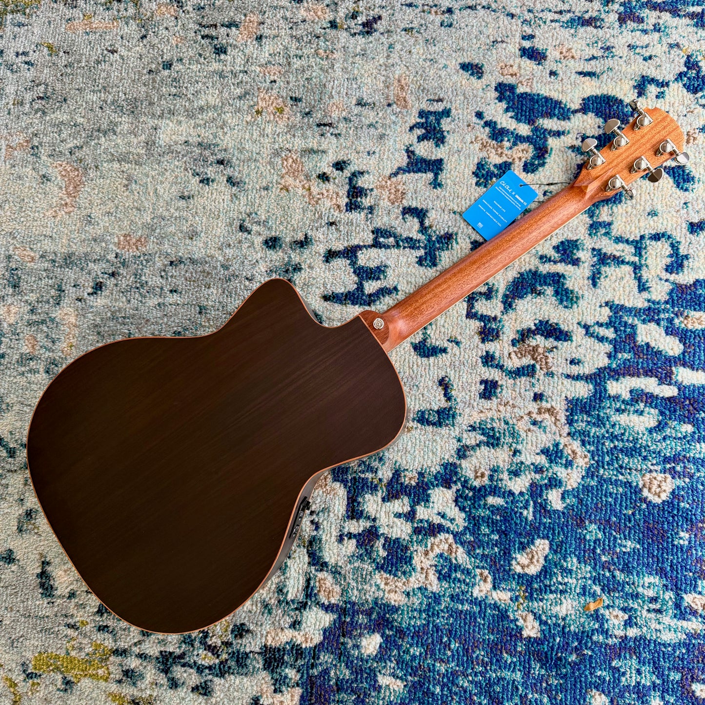 Cole Clark Studio SAN1EC-SR Grand Auditorium Acoustic-Electric Guitar, All Solid Euro Spruce Top,  Rosewood Back and Sides, SN1972 [NAMM Showcase]