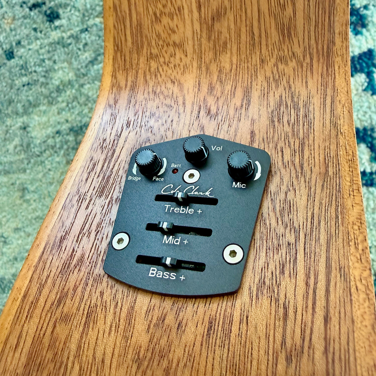 Cole Clark Studio SAN1EC-SMAH Grand Auditorium Acoustic-Electric Guitar, All Solid Euro Spruce Top, Mahogany Back and Sides SN2728 [NAMM Showcase]