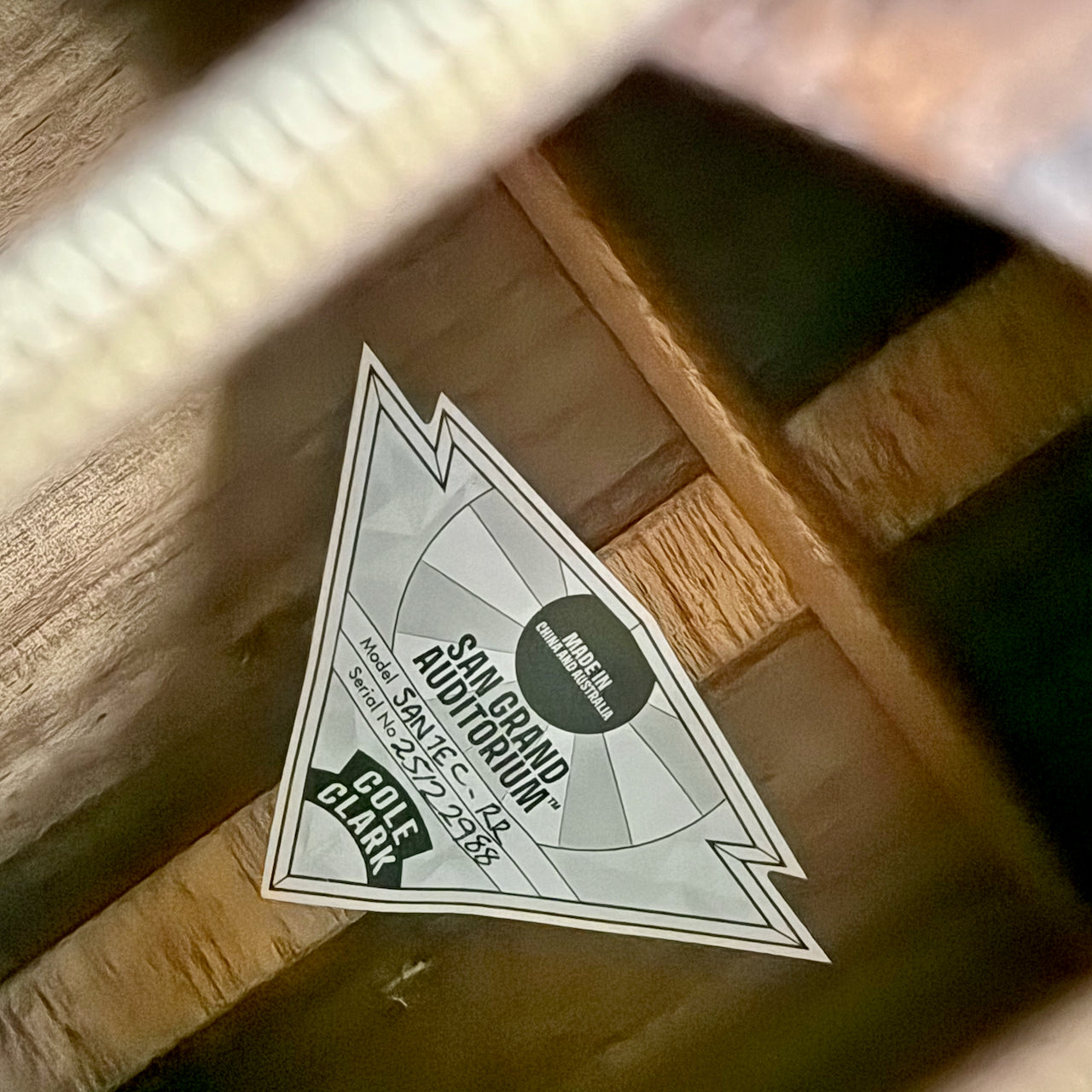 Cole Clark Studio SAN1EC-RR Grand Auditorium Acoustic-Electric Guitar, All Solid Rosewood, SN2988 [NAMM Showcase]