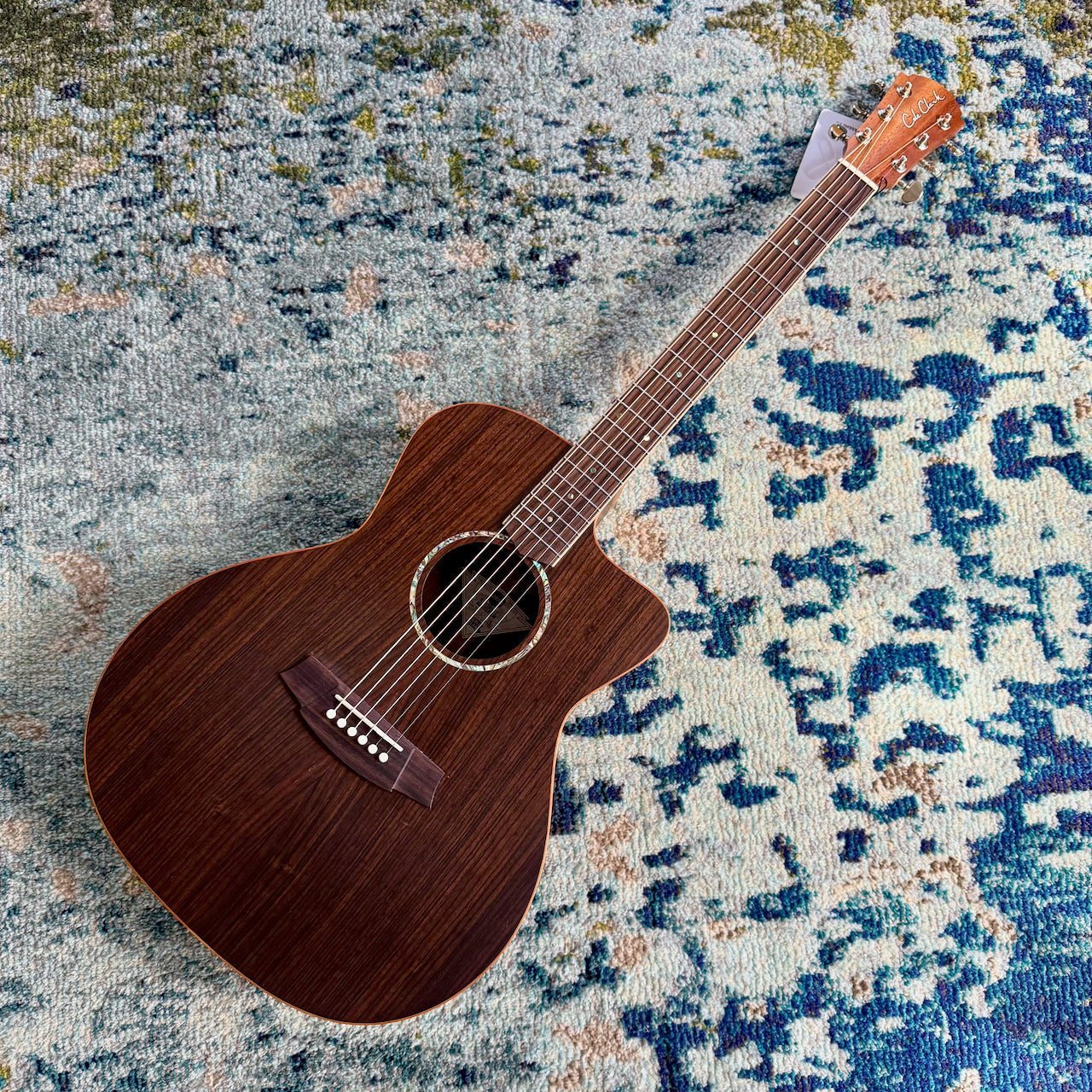 Cole Clark Studio SAN1EC-RR Grand Auditorium Acoustic-Electric Guitar, All Solid Rosewood, SN2988 [NAMM Showcase]