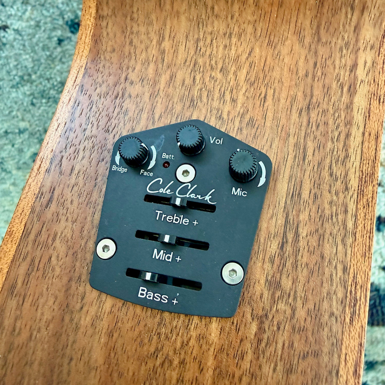 Cole Clark Studio SAN1EC-BLBL Grand Auditorium Acoustic-Electric Guitar, All Australian Blackwood, SN2878 [NAMM Showcase]