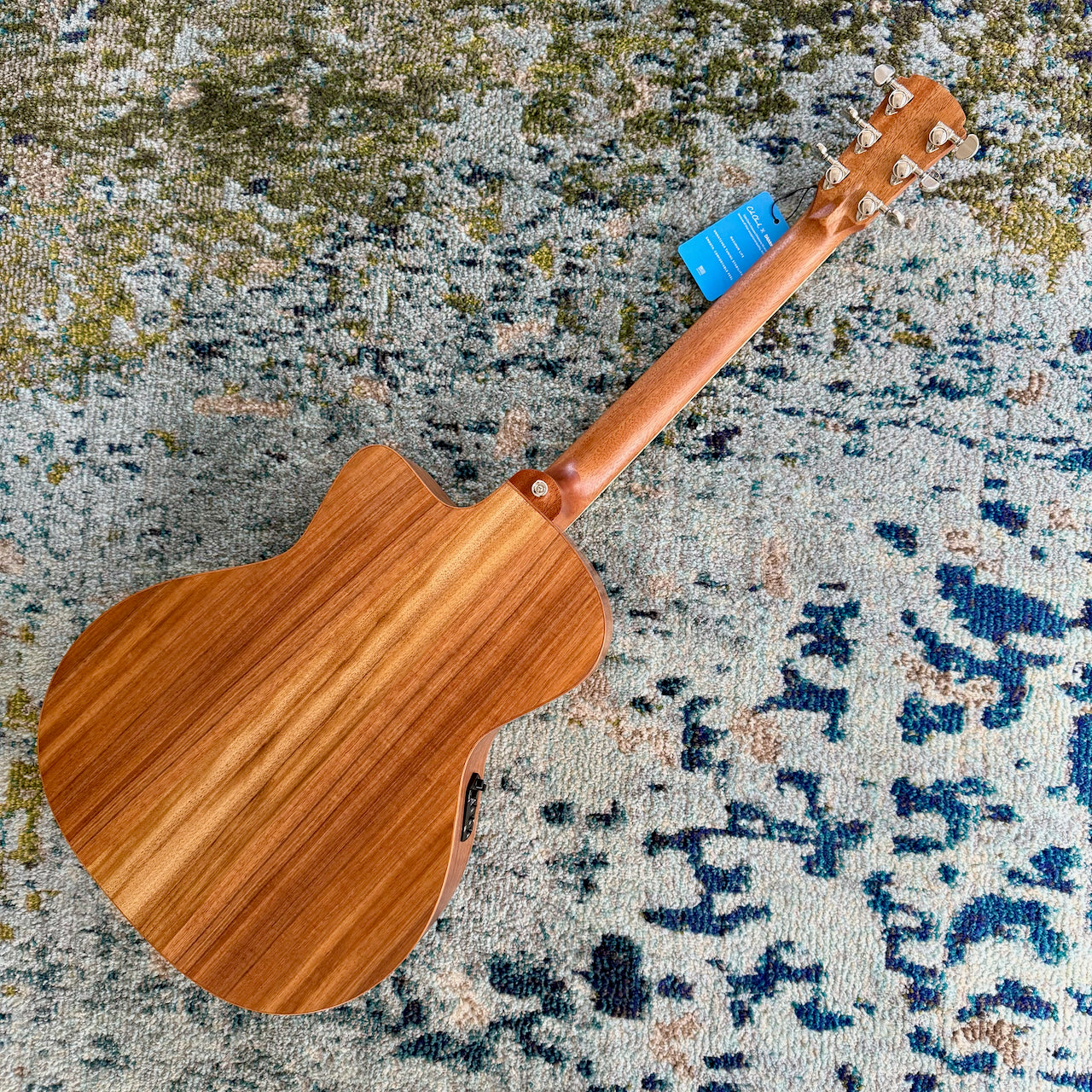 Cole Clark Studio SAN1EC-BLBL Grand Auditorium Acoustic-Electric Guitar, All Australian Blackwood, SN2878 [NAMM Showcase]