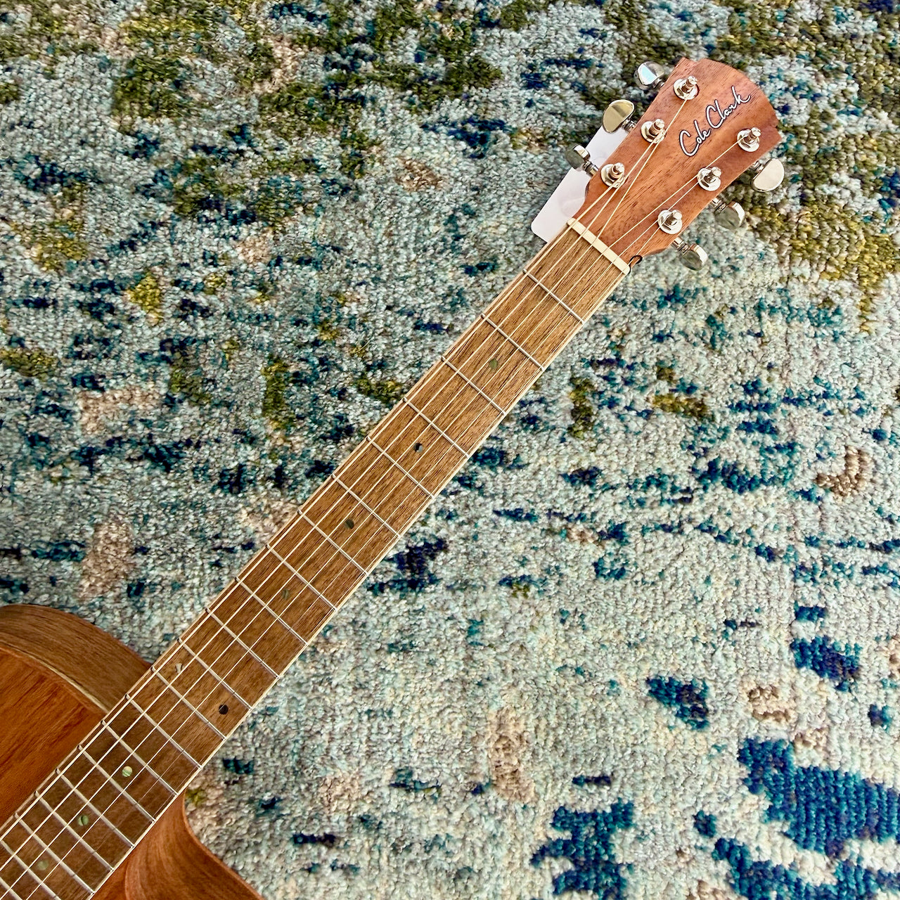 Cole Clark Studio SAN1EC-BLBL Grand Auditorium Acoustic-Electric Guitar, All Australian Blackwood, SN2878 [NAMM Showcase]