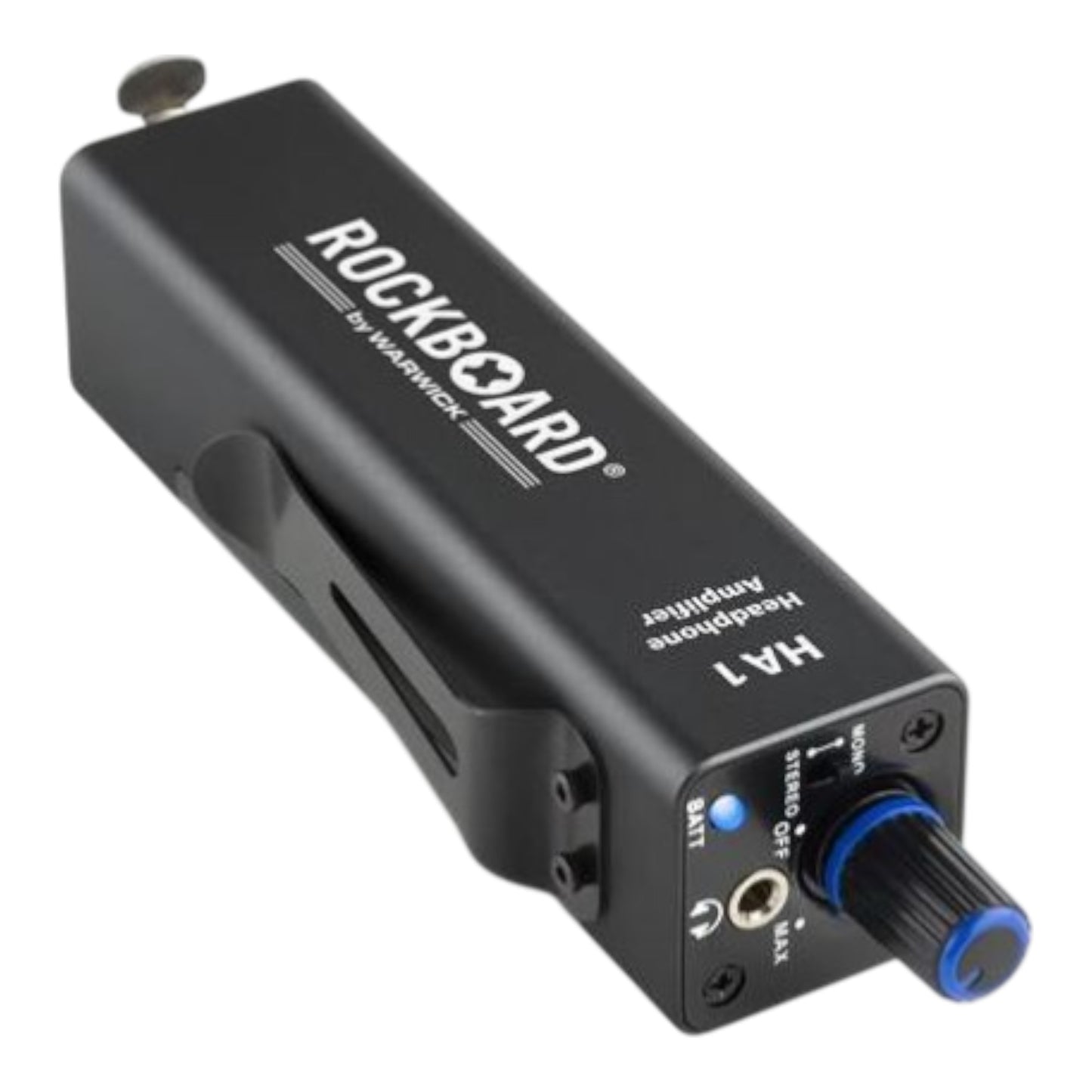 Active Headphone Monitor Kit - RockBoard HA 1 Personal Volume Controller + 15ft Pig Hog Tour Grade TRS Cable